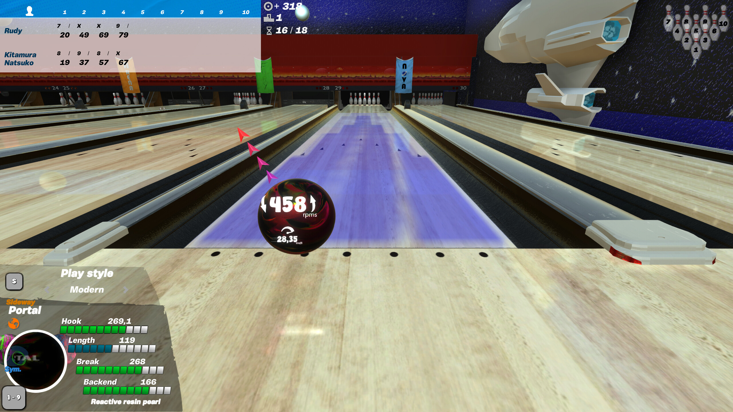 Bowlers : The bowling experience screenshot 3