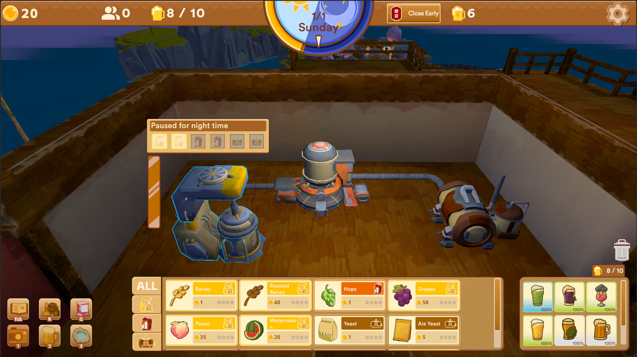 Beer Onsen Resort trailer