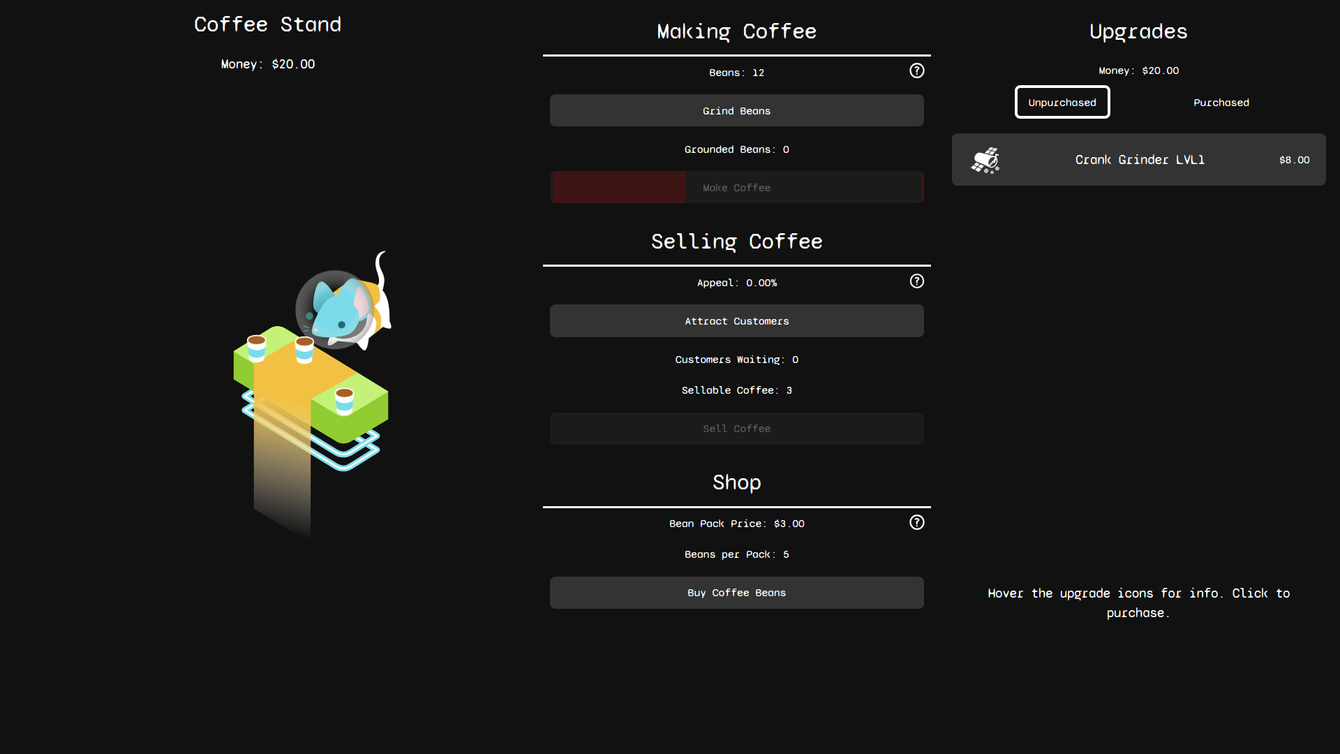 Galactic Coffee Shop trailer