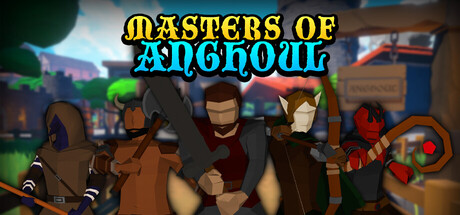 Cover art from Masters of Anghoul