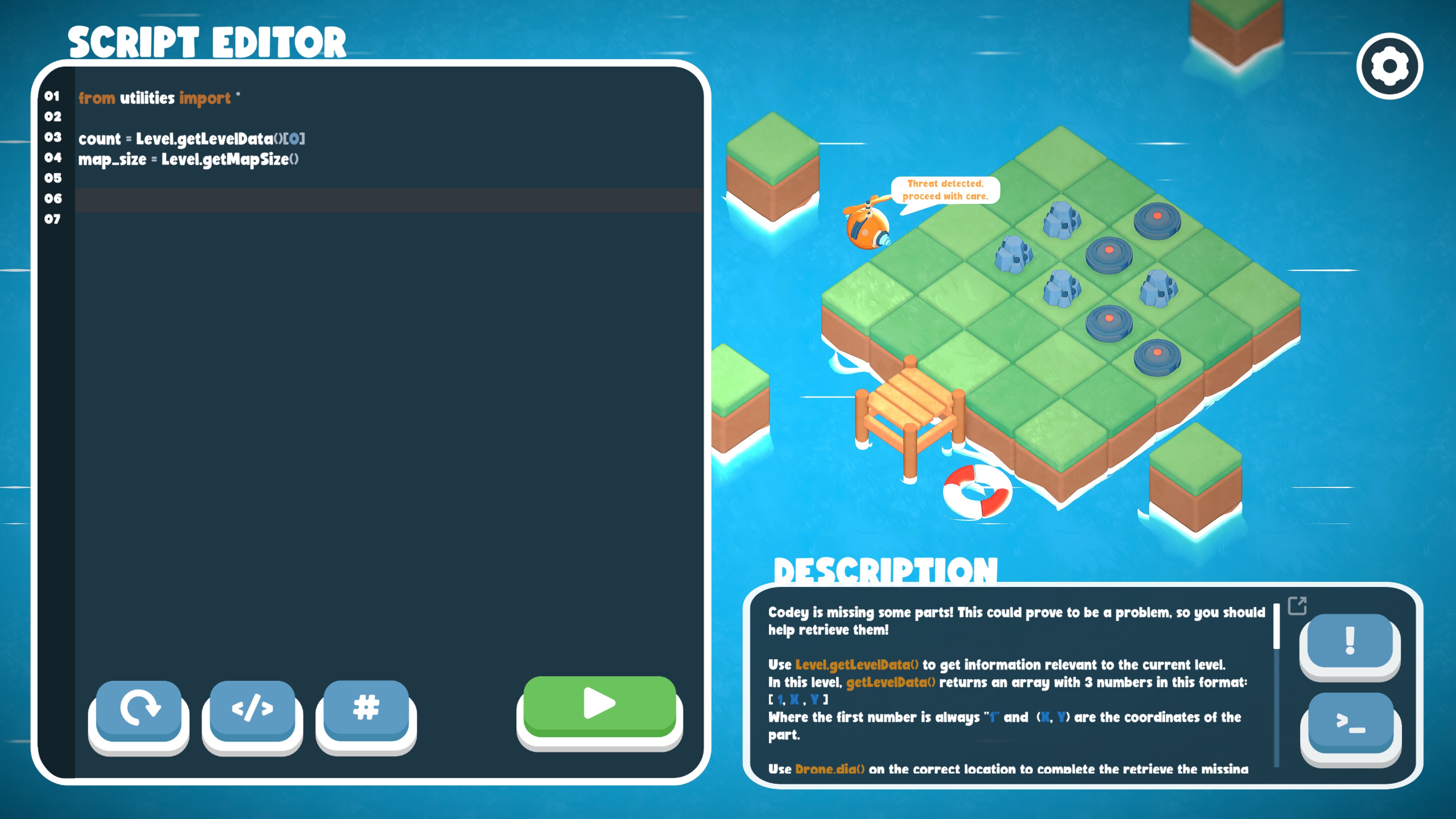 Codeyssey screenshot 1