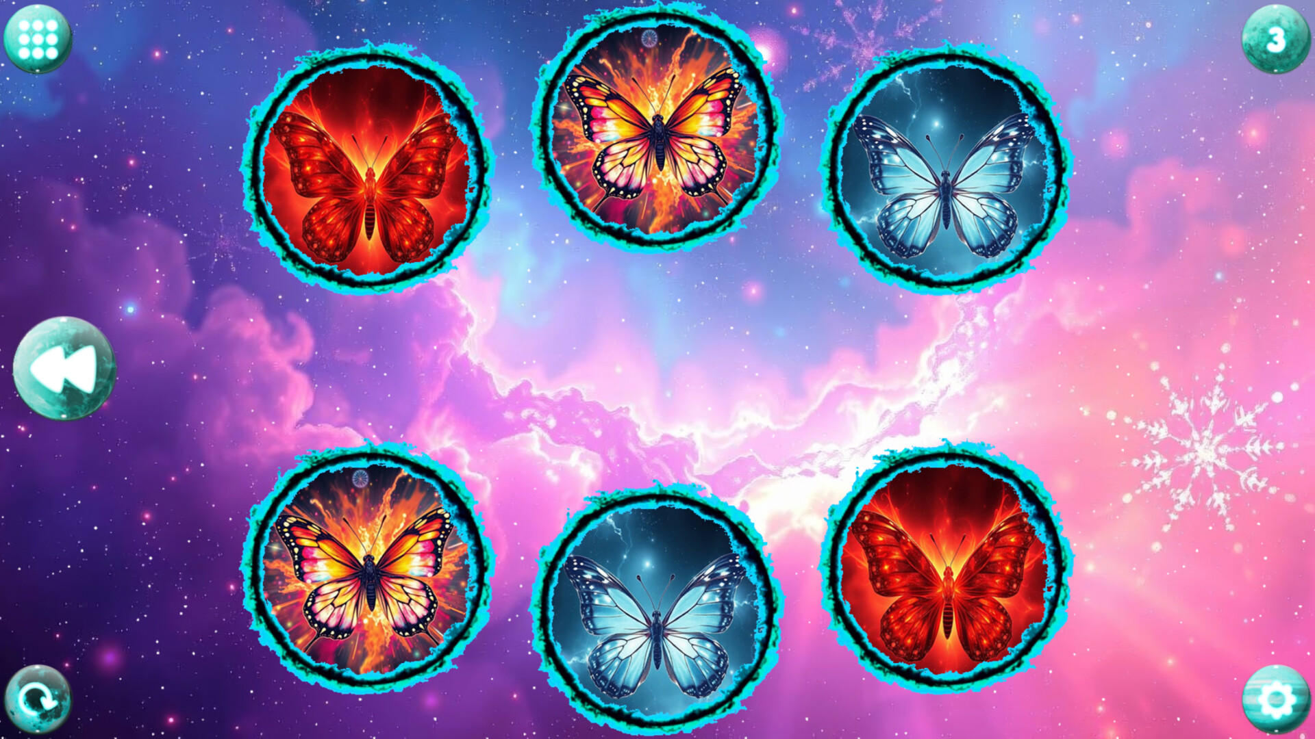 Space Memory: Butterflies screenshot 2