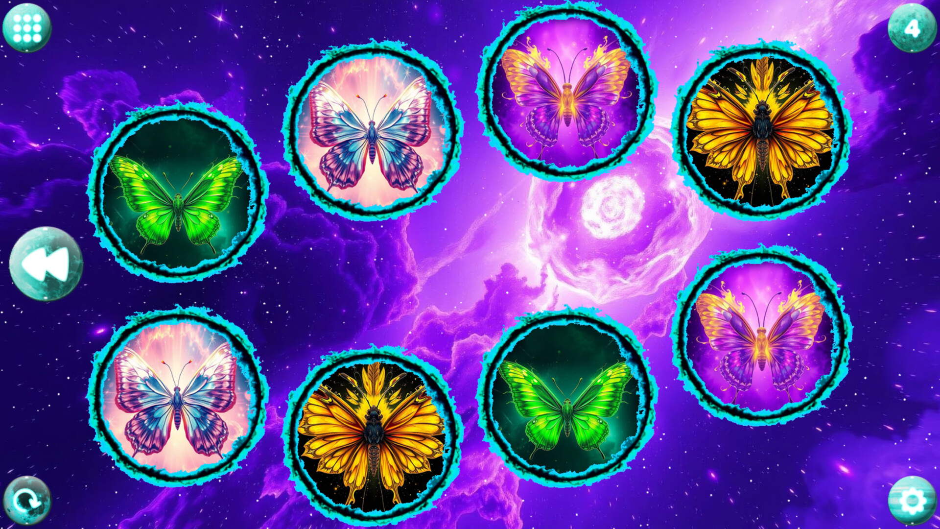 Space Memory: Butterflies screenshot 3