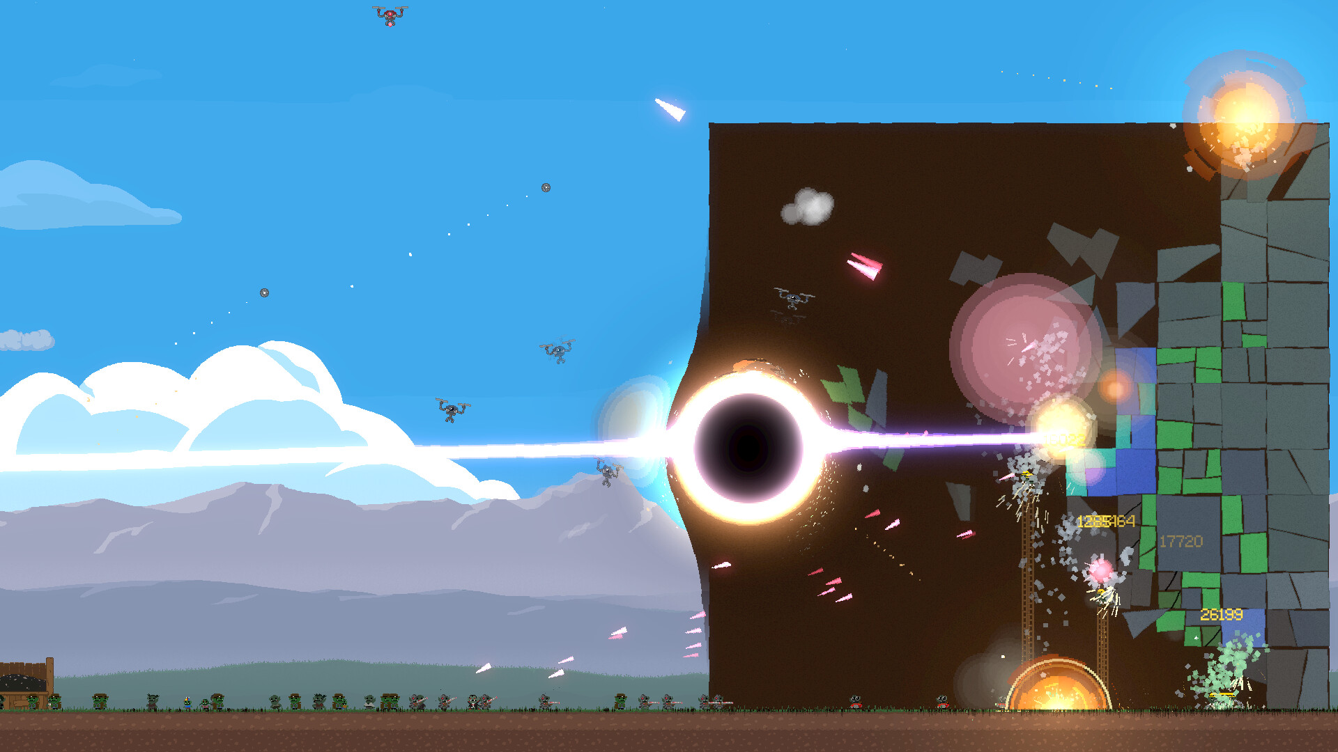 Village vs Rock screenshot 3