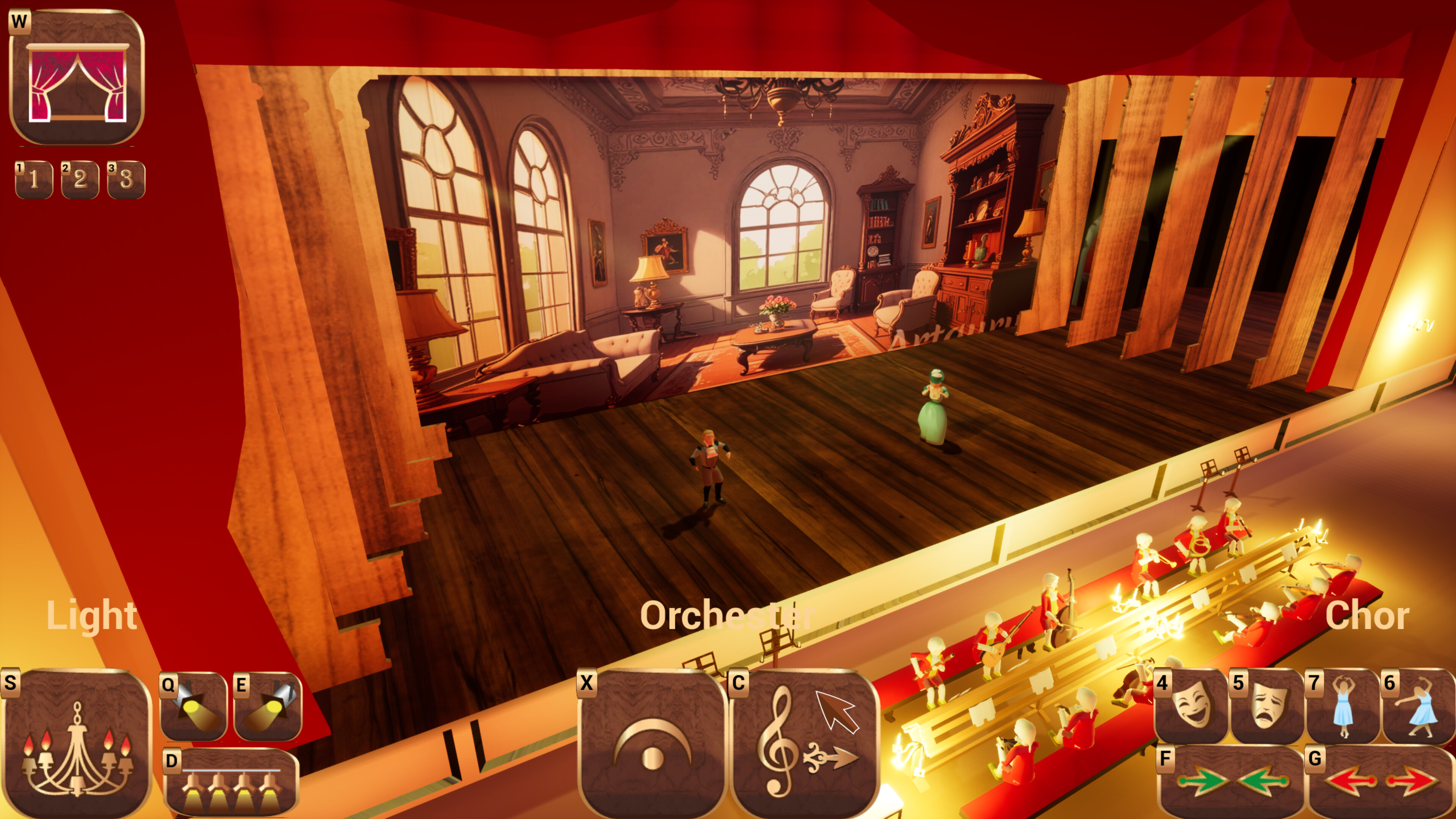 Impresario  (Theater Tycoon) trailer