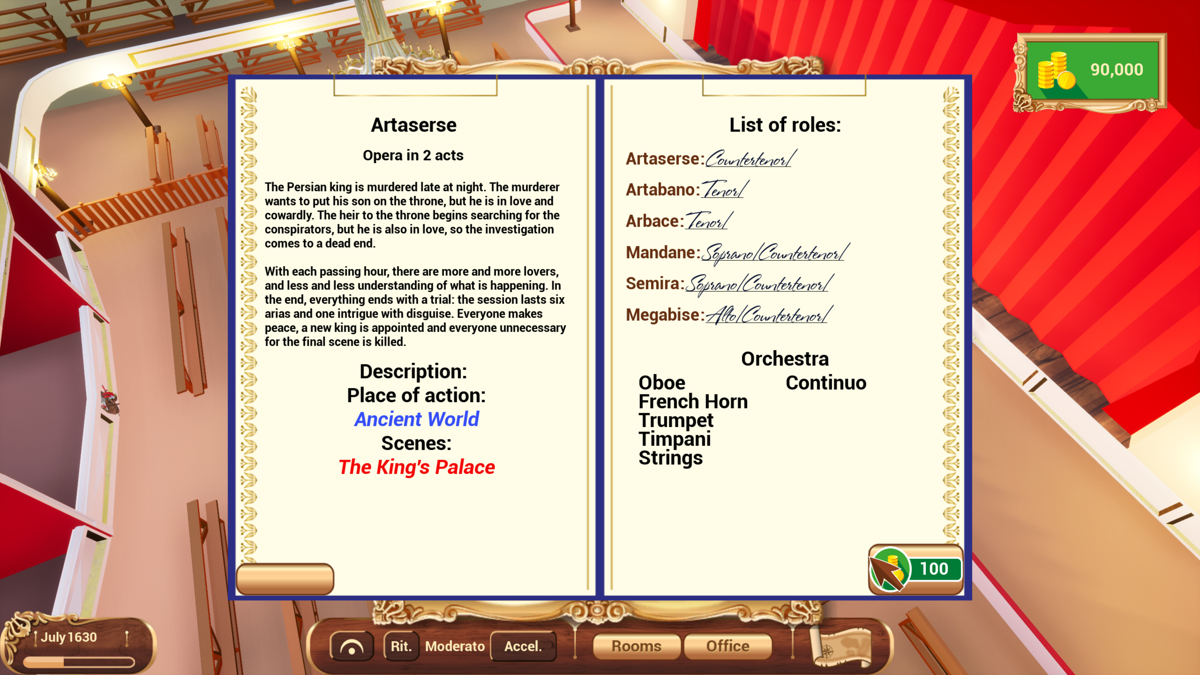 Impresario  (Theater Tycoon) screenshot 2