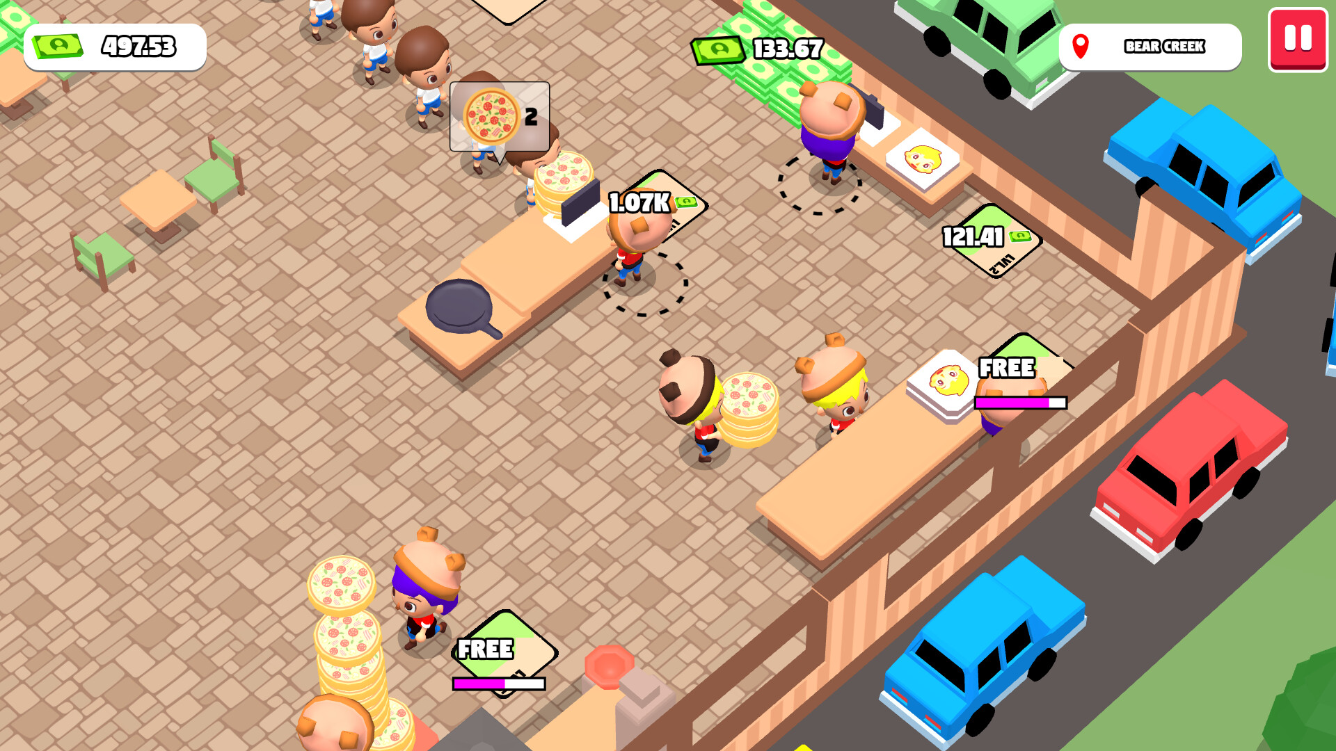 Idle Pizza Business screenshot 3