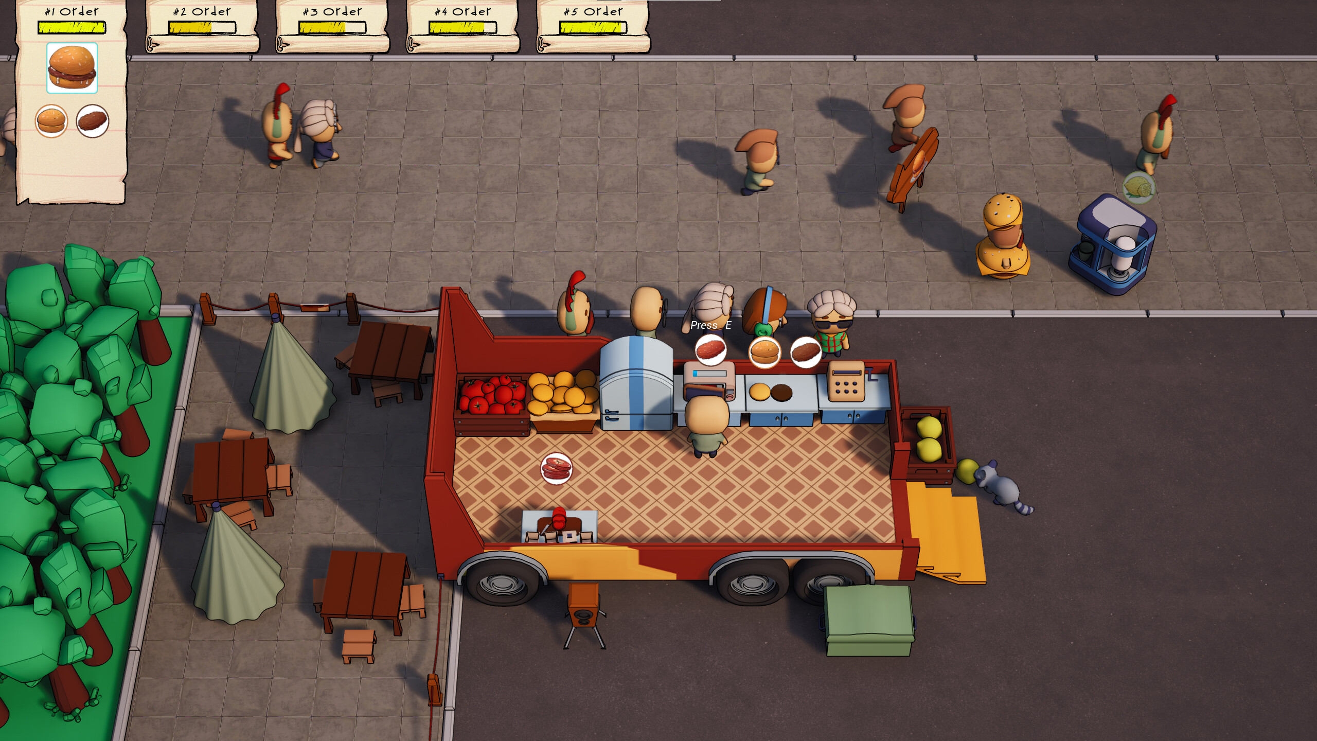 Fast-Fast Food trailer