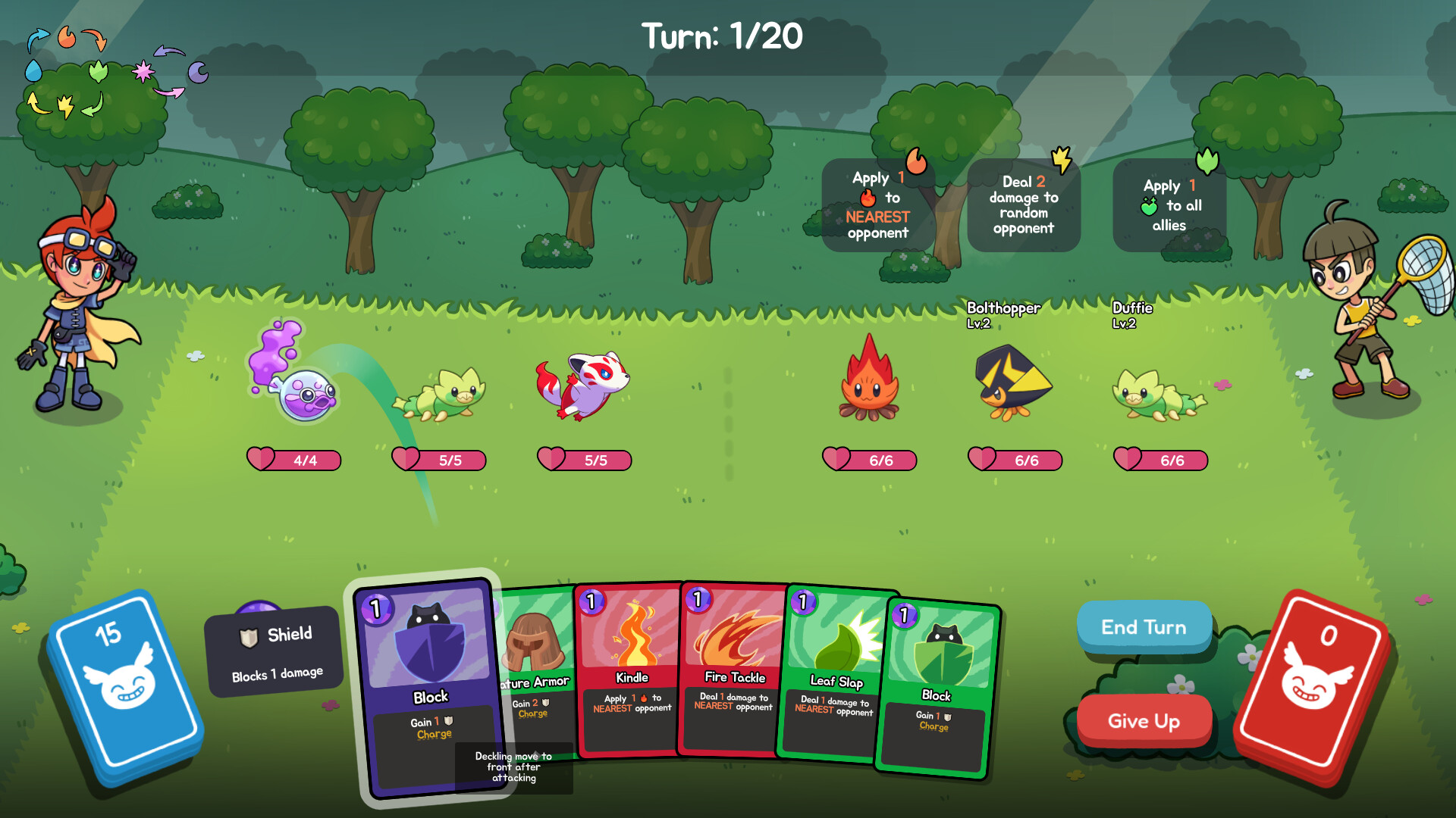Decklings screenshot 2