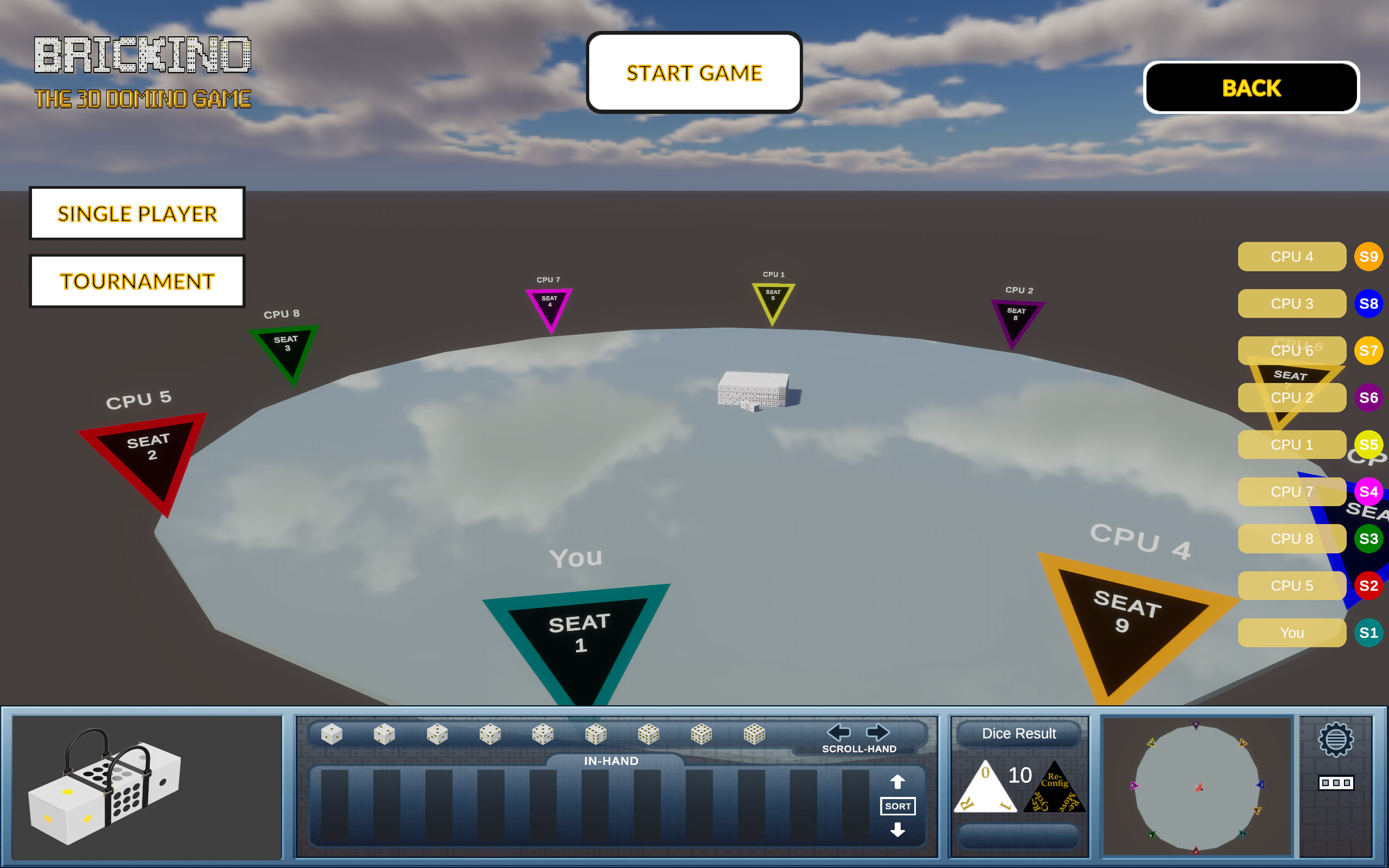 Brickino: The 3D Domino Game screenshot 4