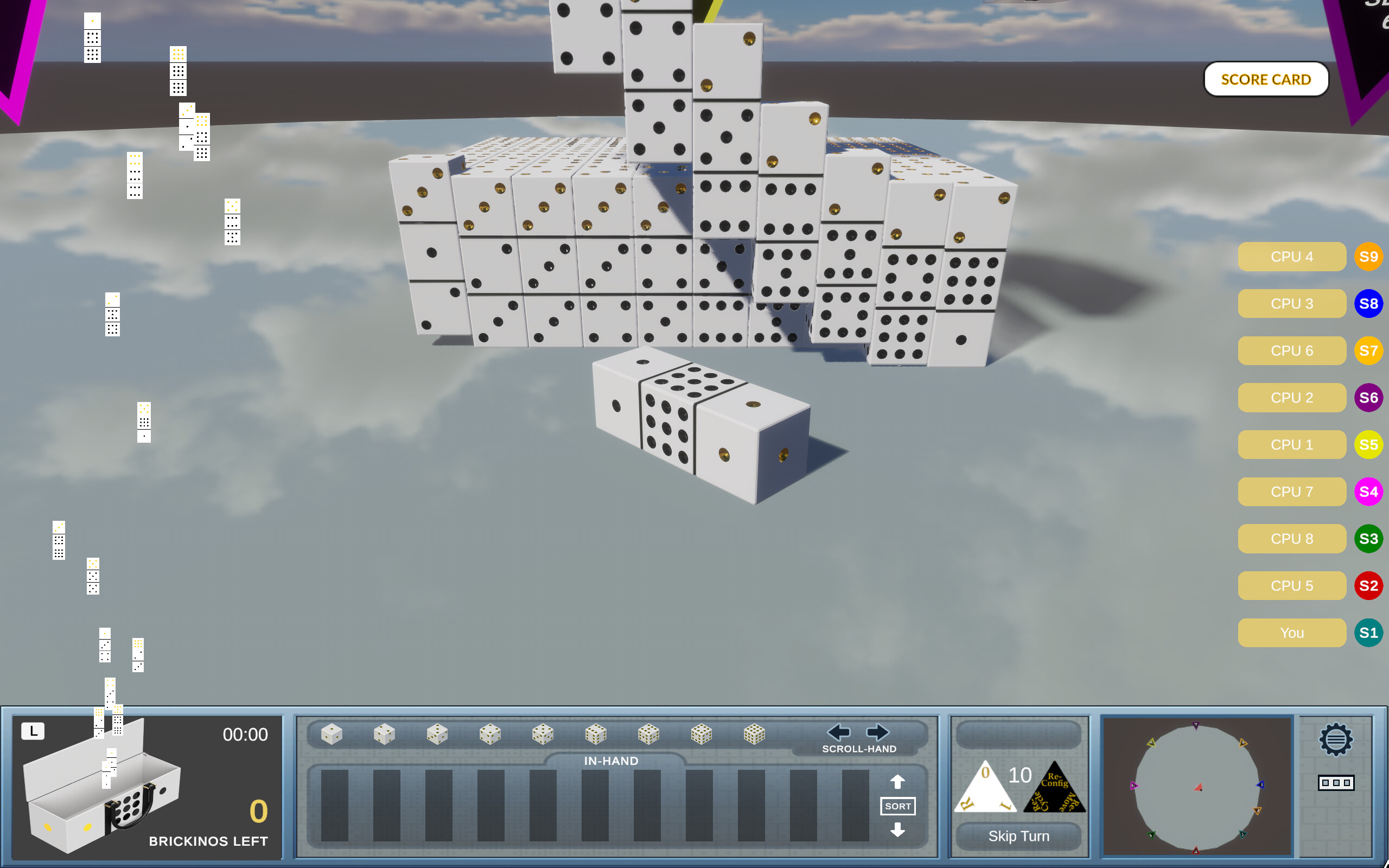 Brickino: The 3D Domino Game screenshot 5