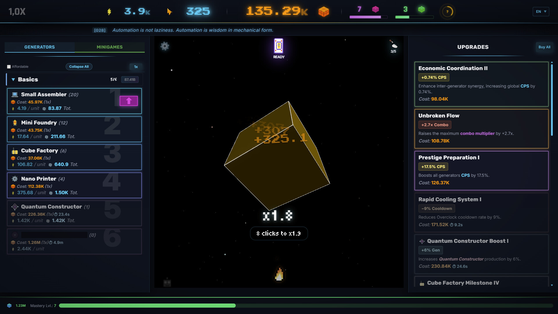 Cube Foundry screenshot 2