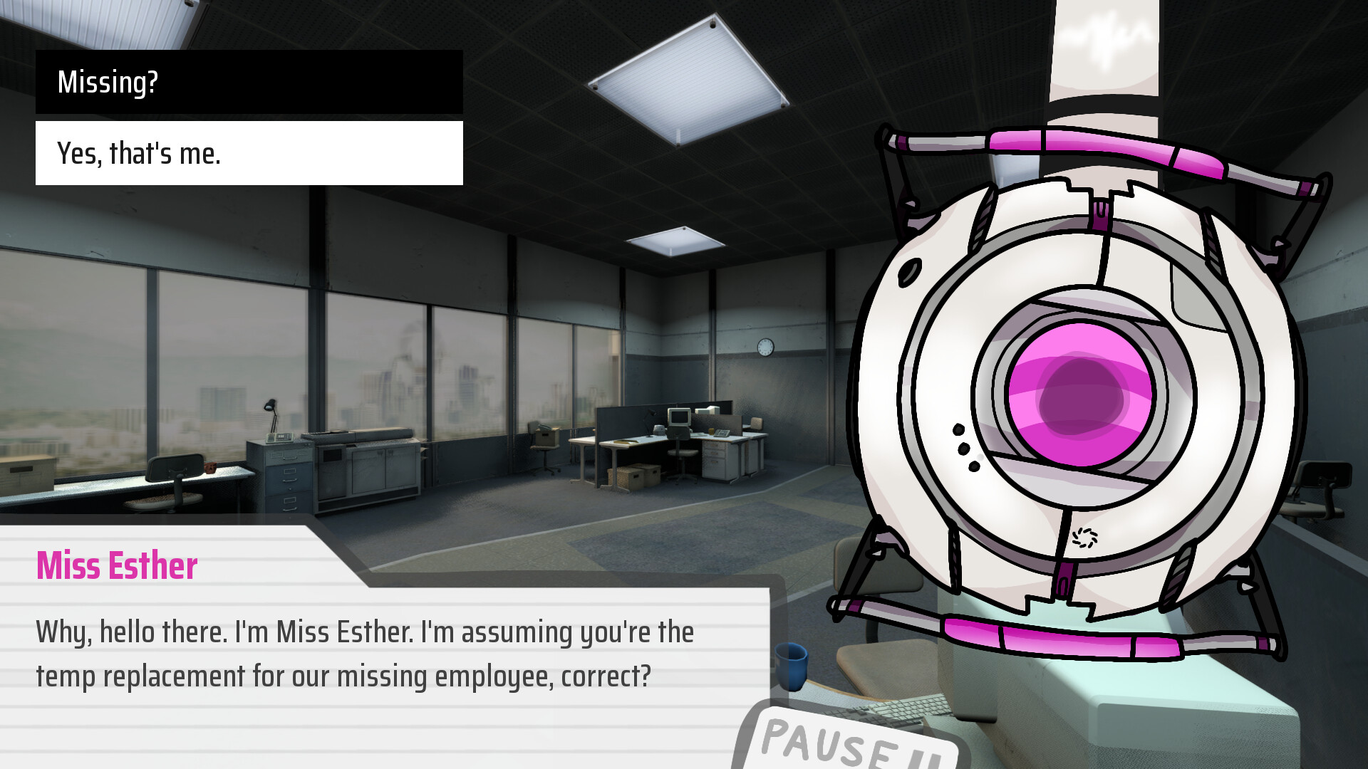 Aperture Dating Simulator trailer