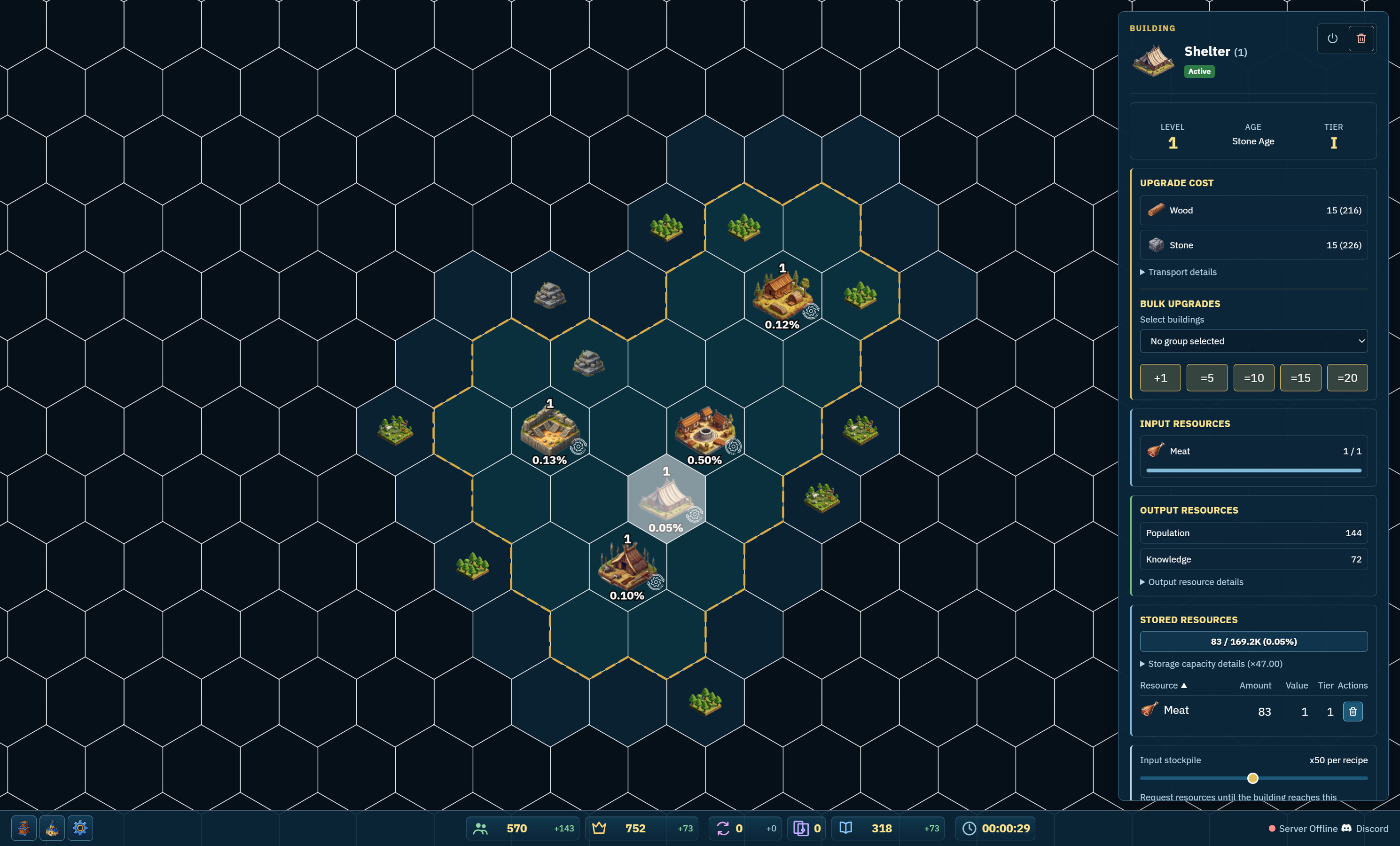 Idle Empires screenshot 1
