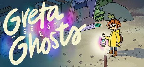 Cover art from Greta Sees Ghosts!
