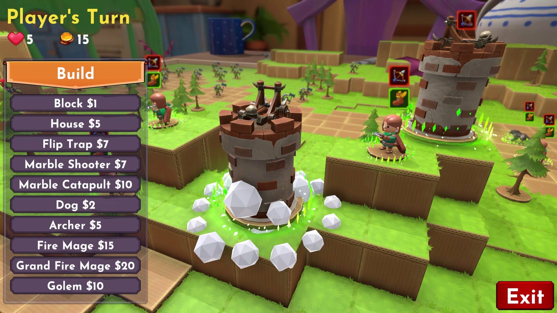 Table Tactics: physics-driven tabletop battles screenshot 4