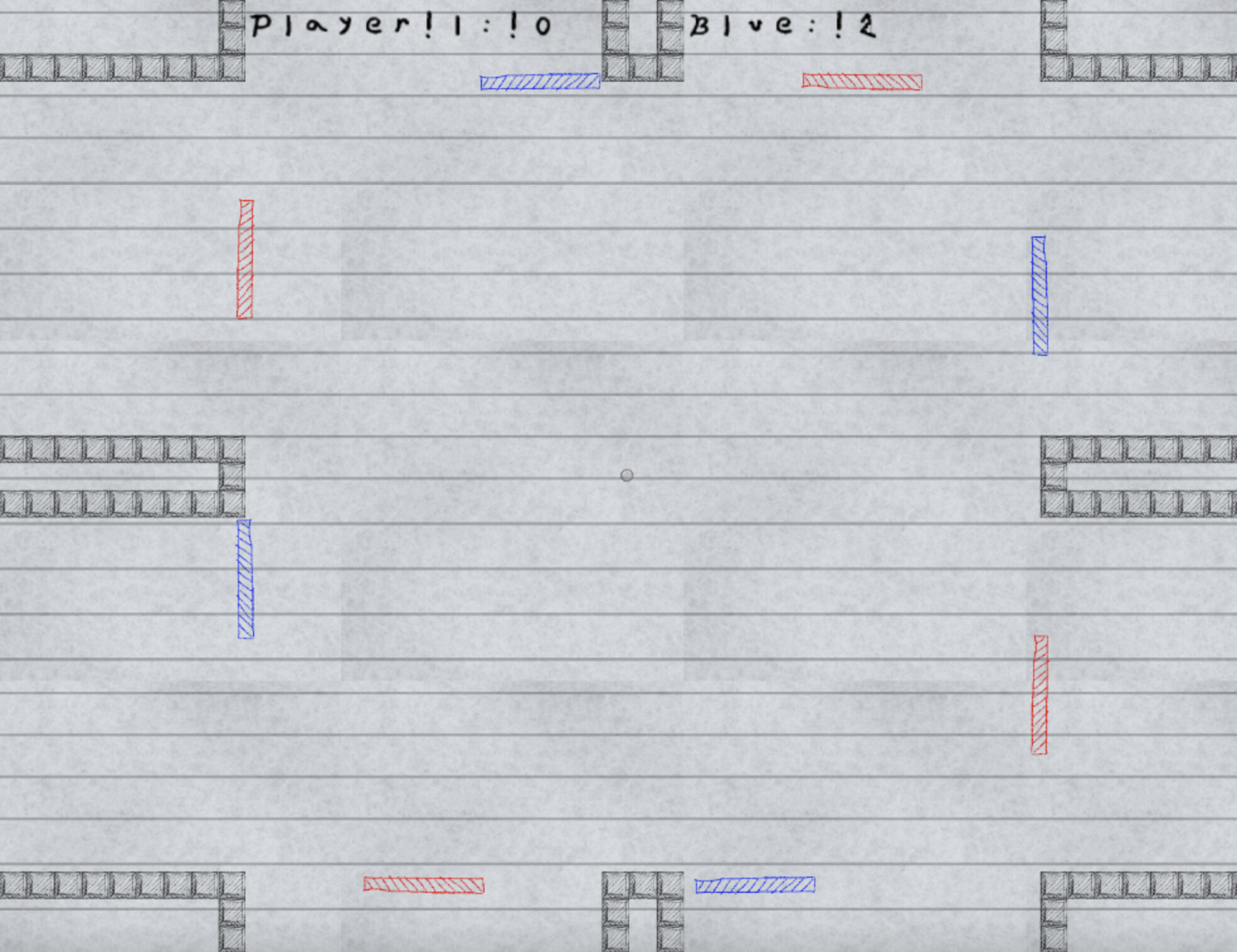 The Paper Arcade: Pong screenshot 5