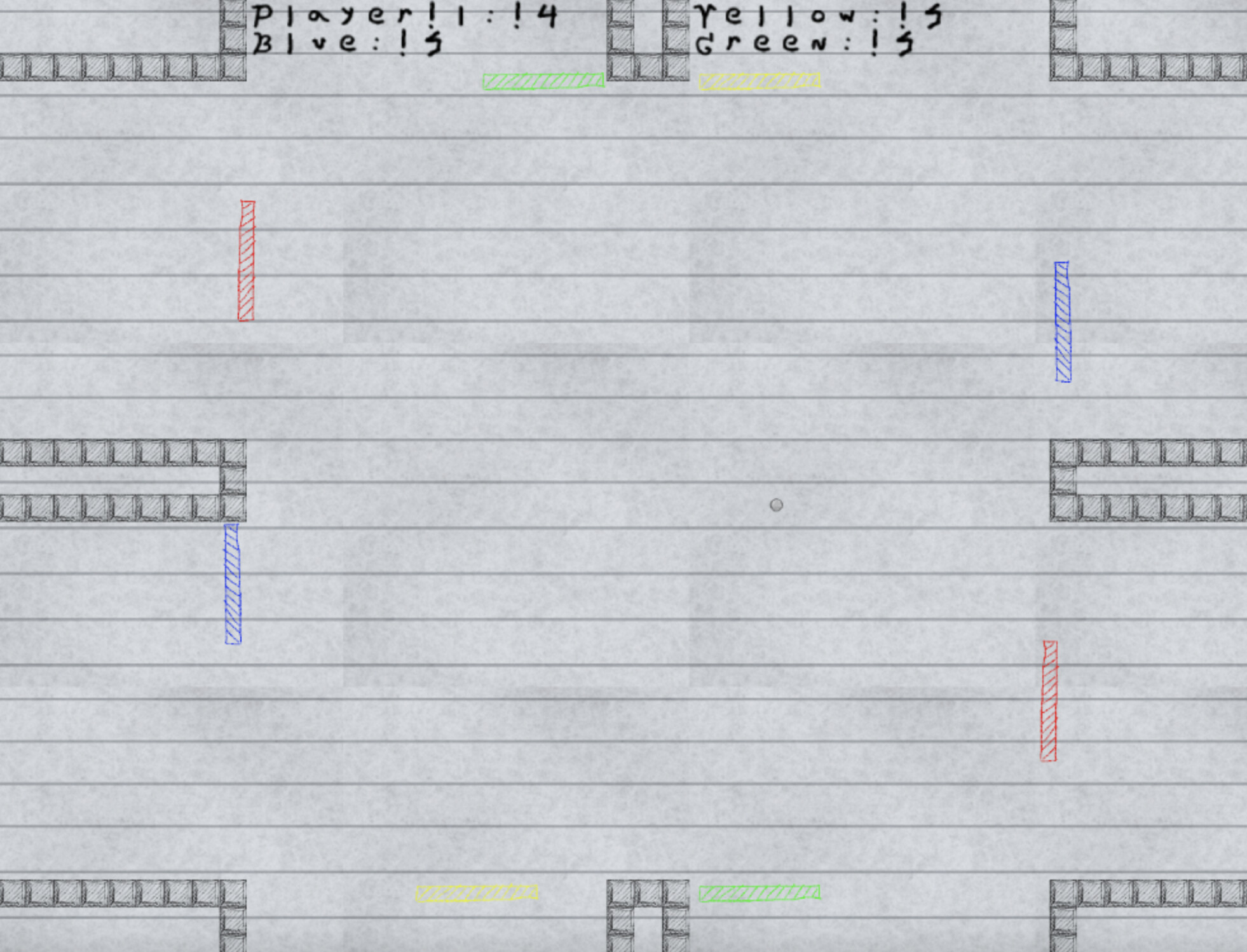 The Paper Arcade: Pong screenshot 4