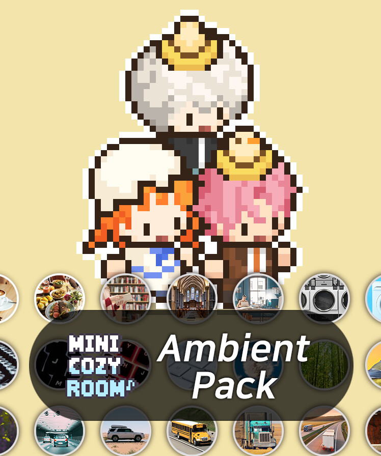 Mini Cozy Room : Lo-Fi - Ambient Pack