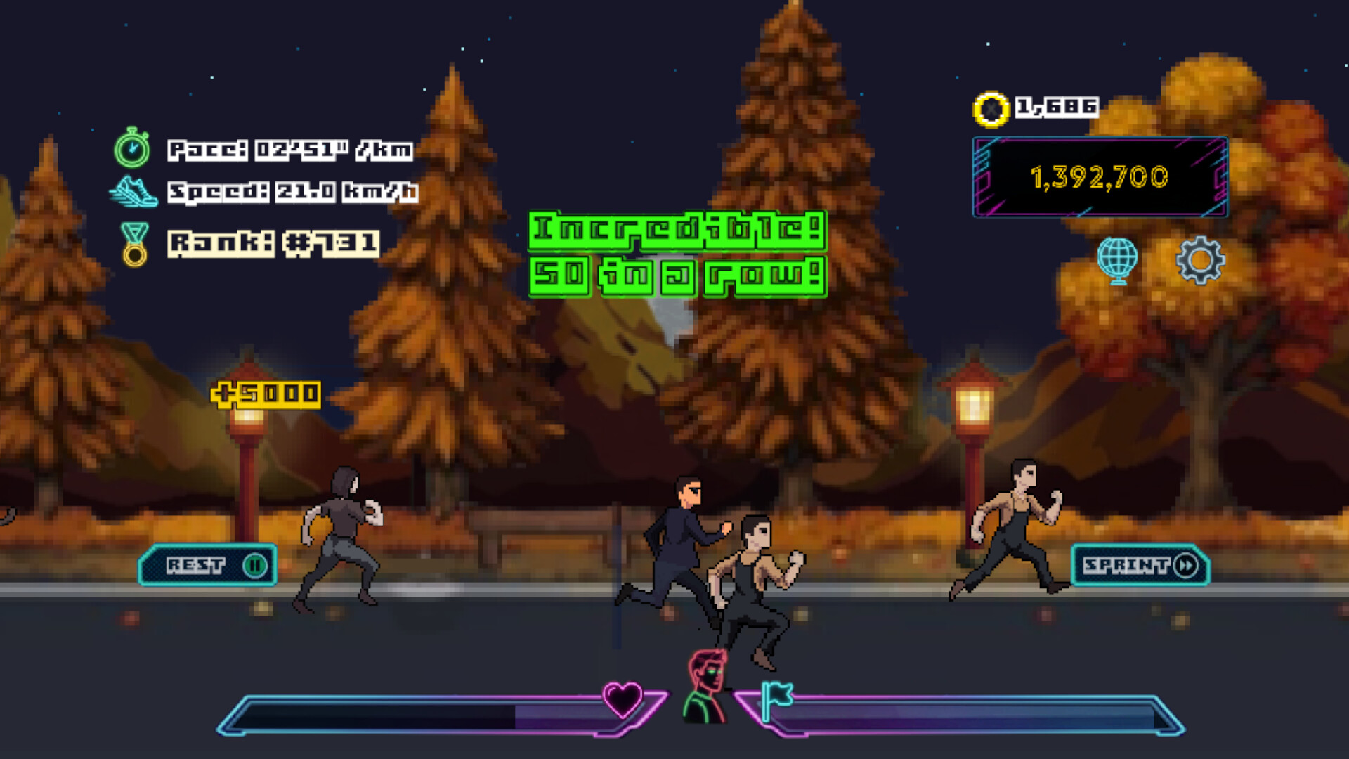 Night Run Club screenshot 5