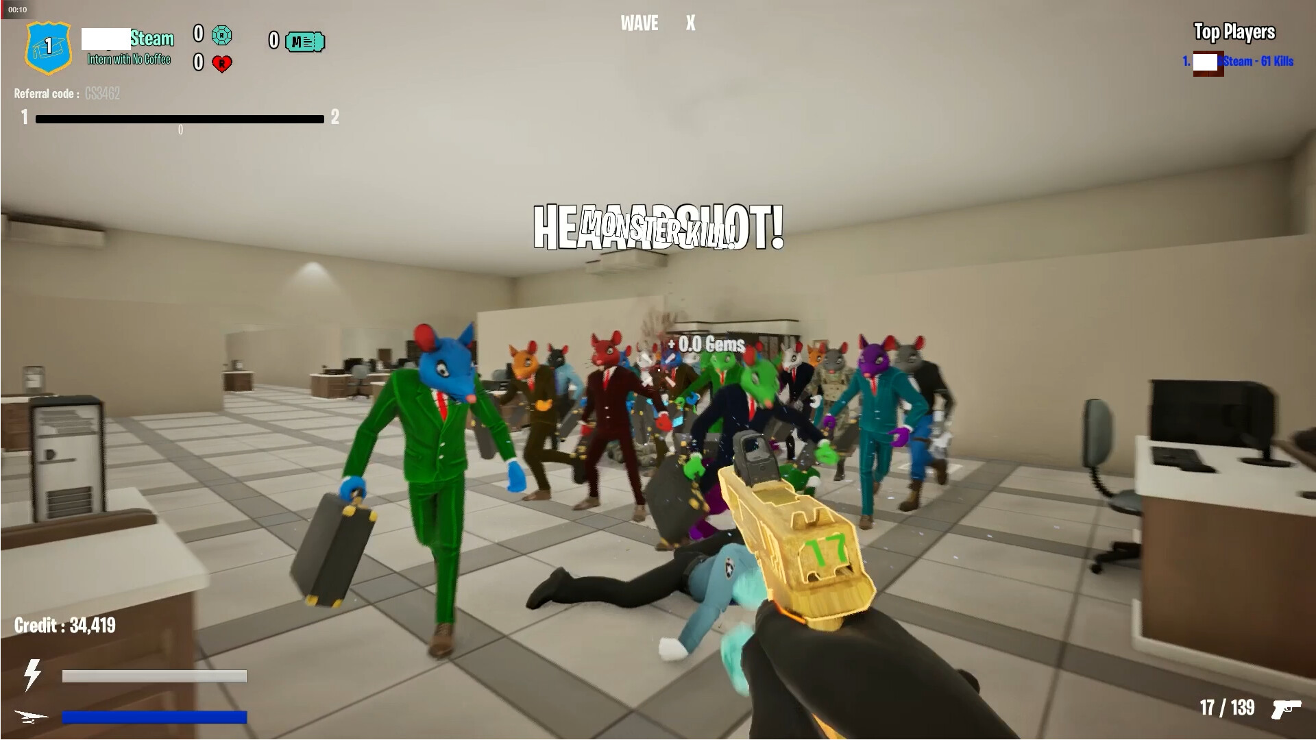 Rat Race Combat: Zombie Tribute screenshot 4