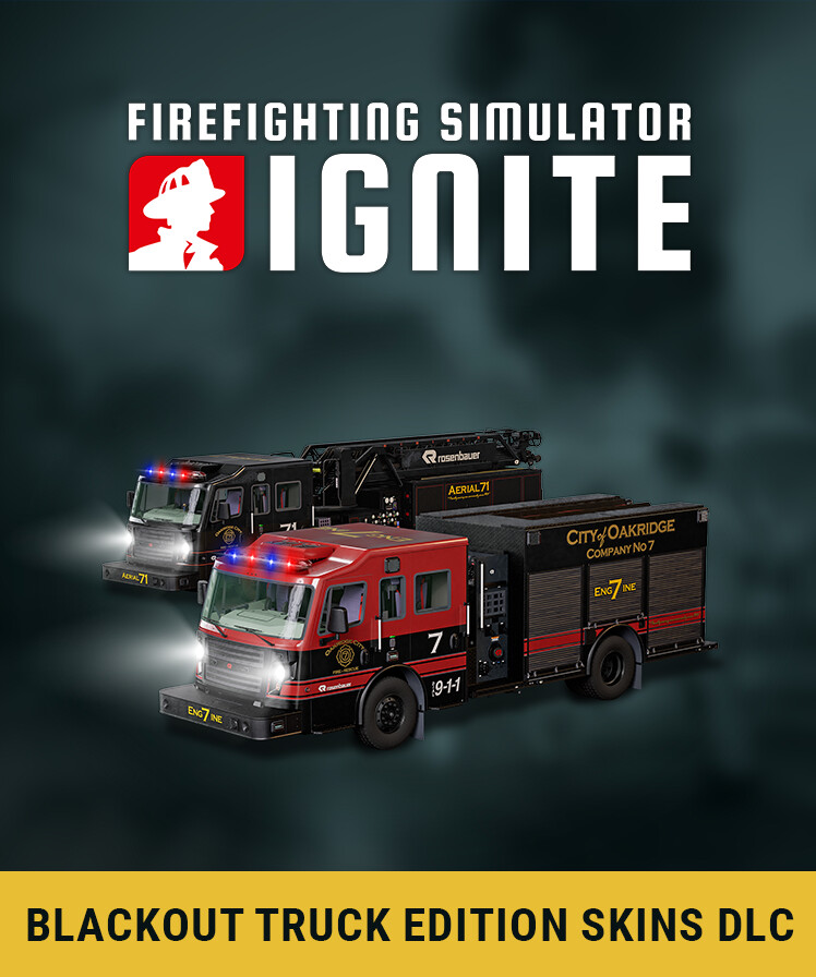 Firefighting Simulator: Ignite - Blackout Truck Edition Skins DLC