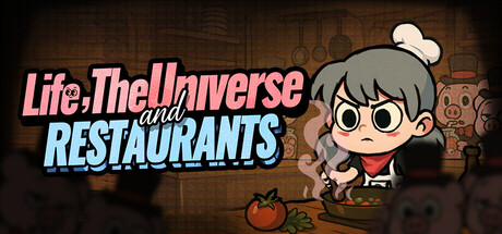 Cover art from Life, the Universe, and Restaurants