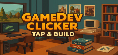 Cover art from GameDev Clicker: Tap & Build