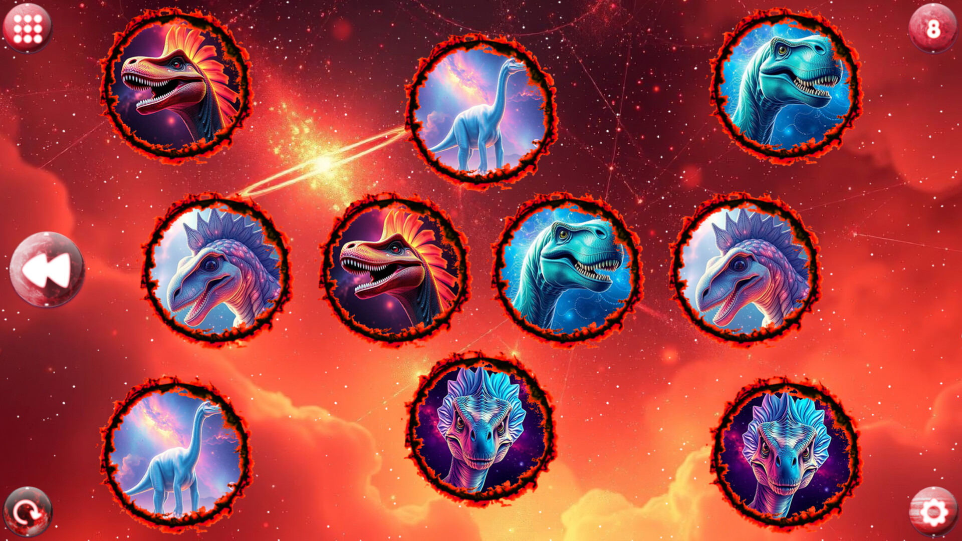 Space Memory: Dinosaurs screenshot 4