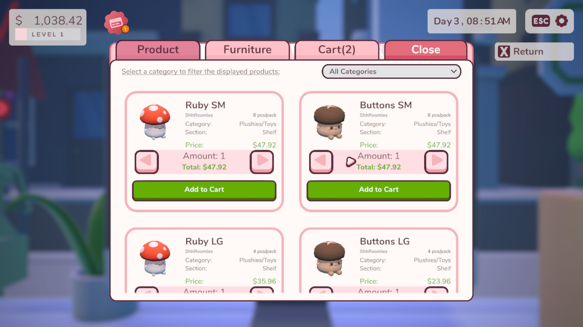 Plush Shop Simulator trailer