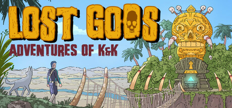 Cover art from Lost Gods: Adventures of K&K