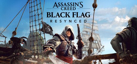 غلاف لعبة Assassin's Creed Black Flag Resynced