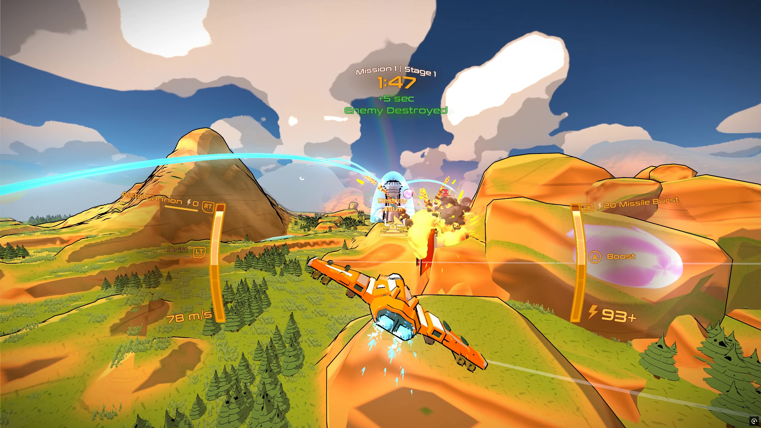 Aerosurge screenshot 2