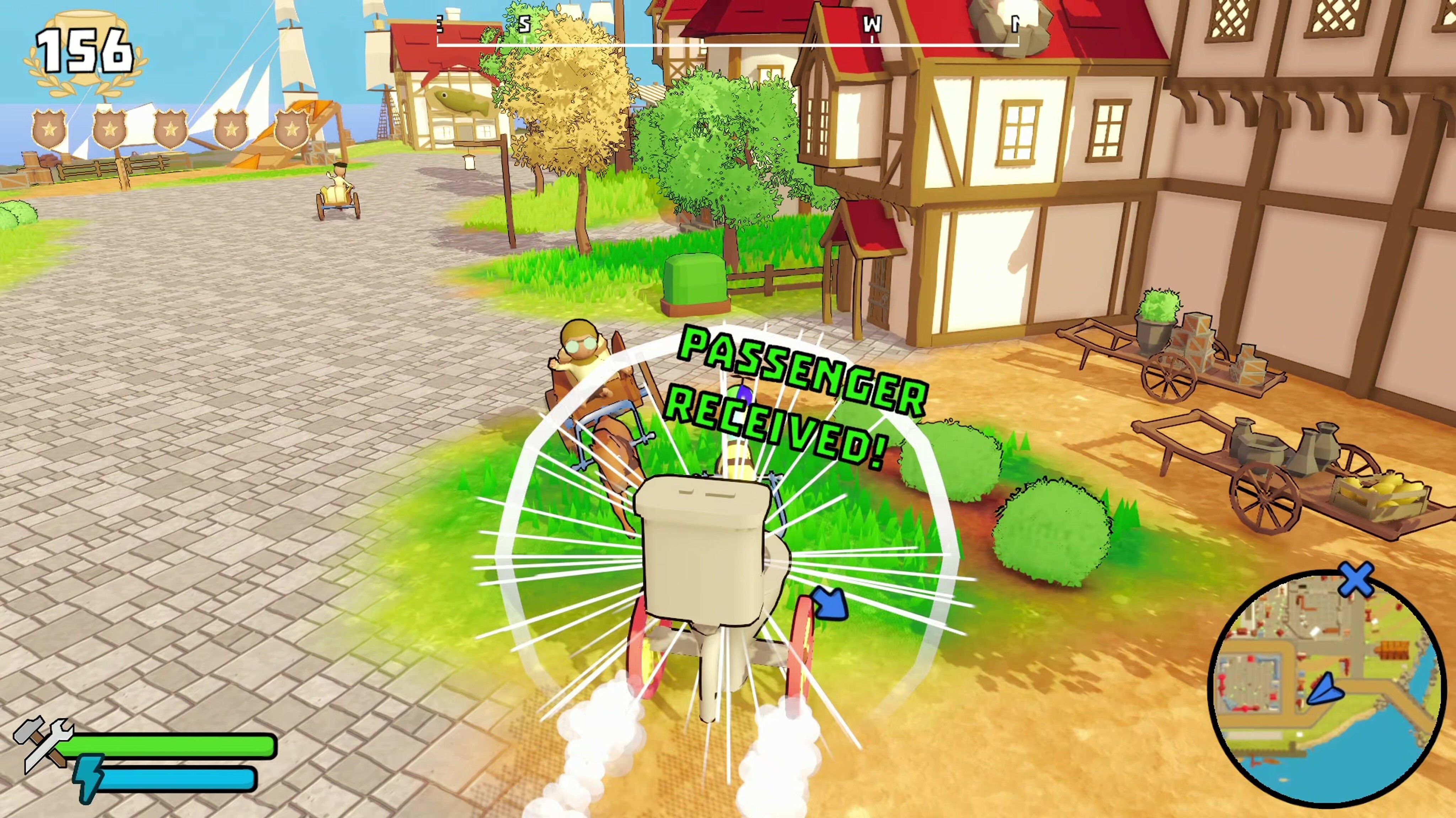 Castle Cab trailer