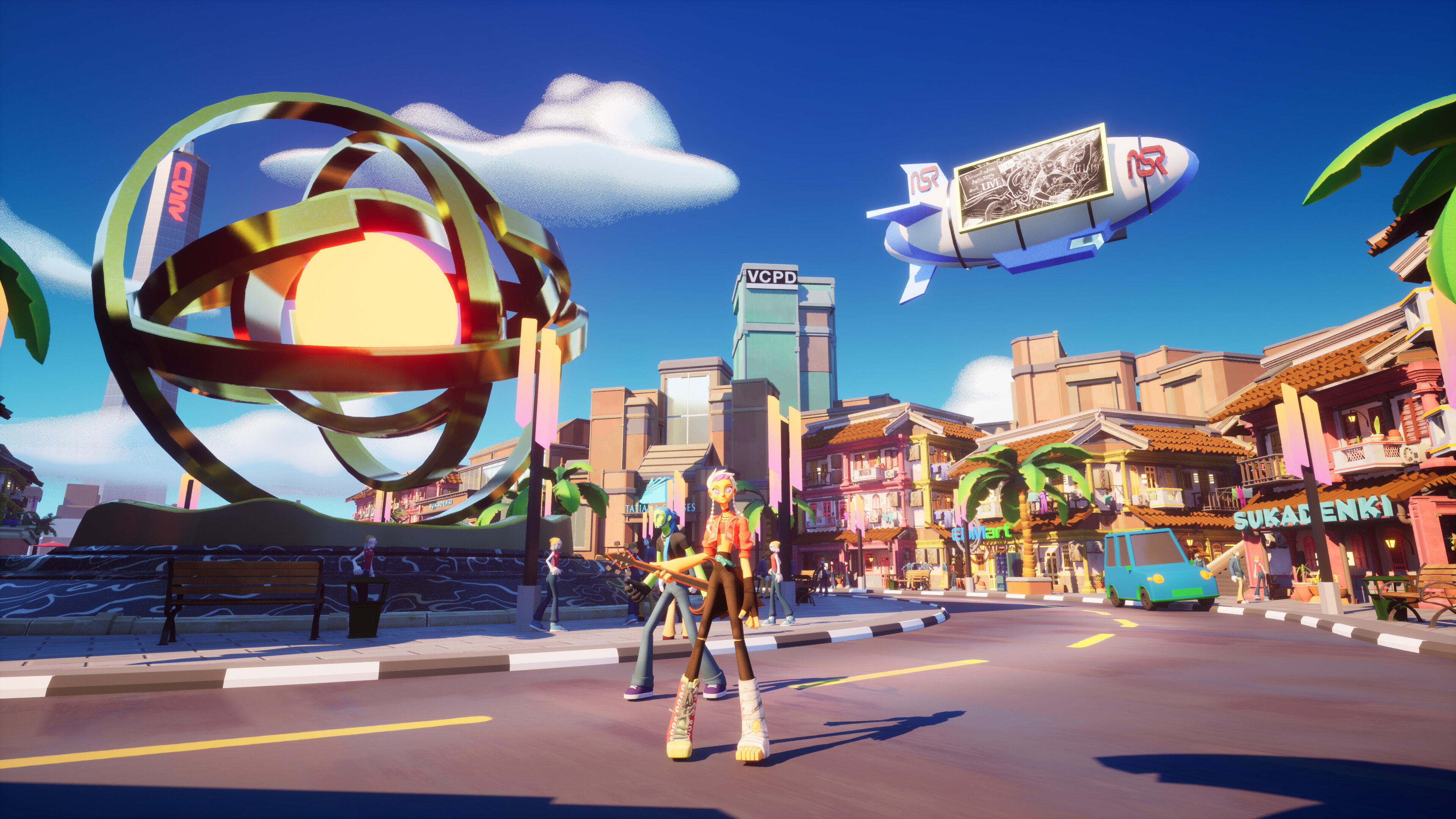 NO STRAIGHT ROADS 2 screenshot 4