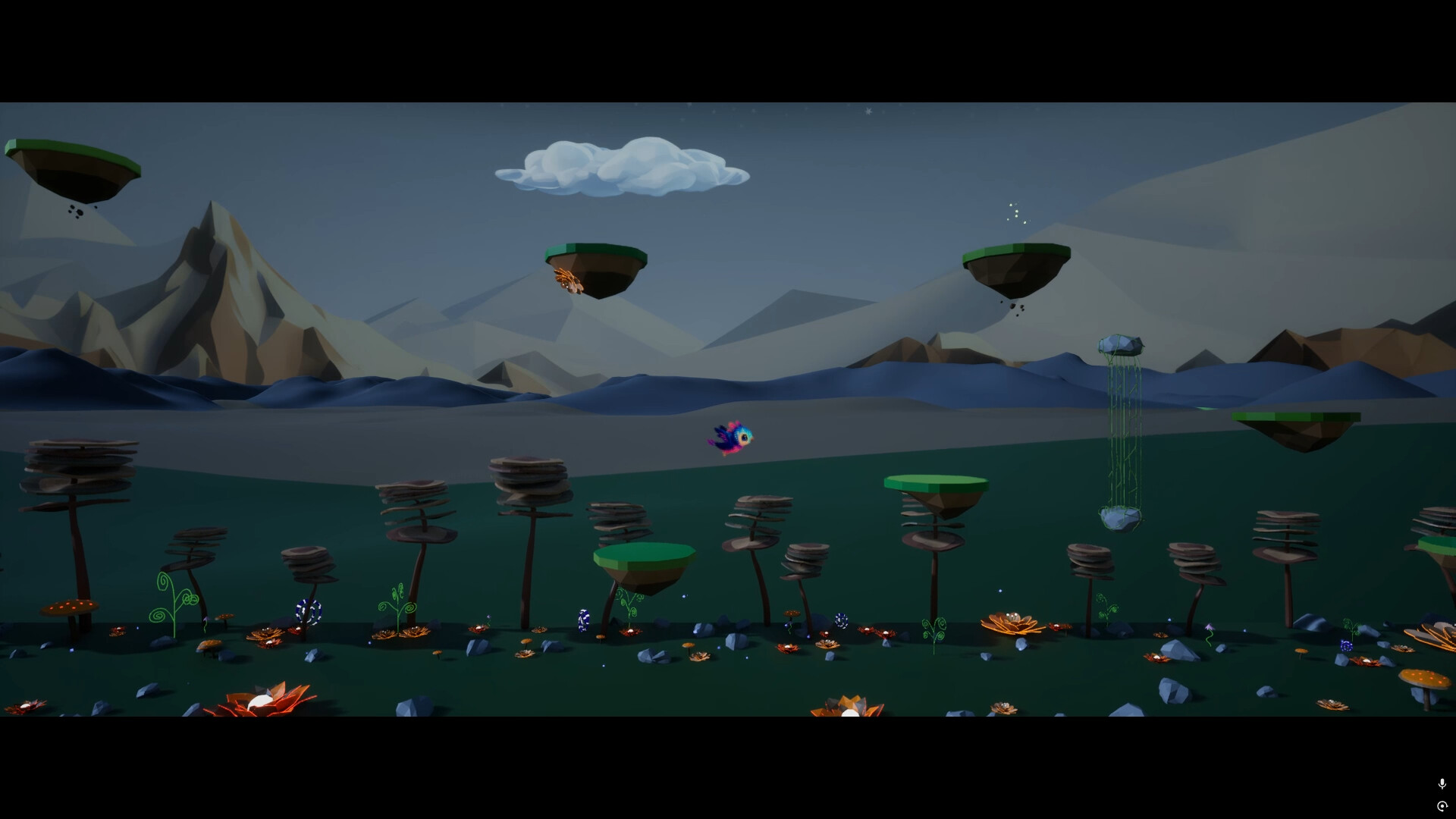 Fluttering trailer