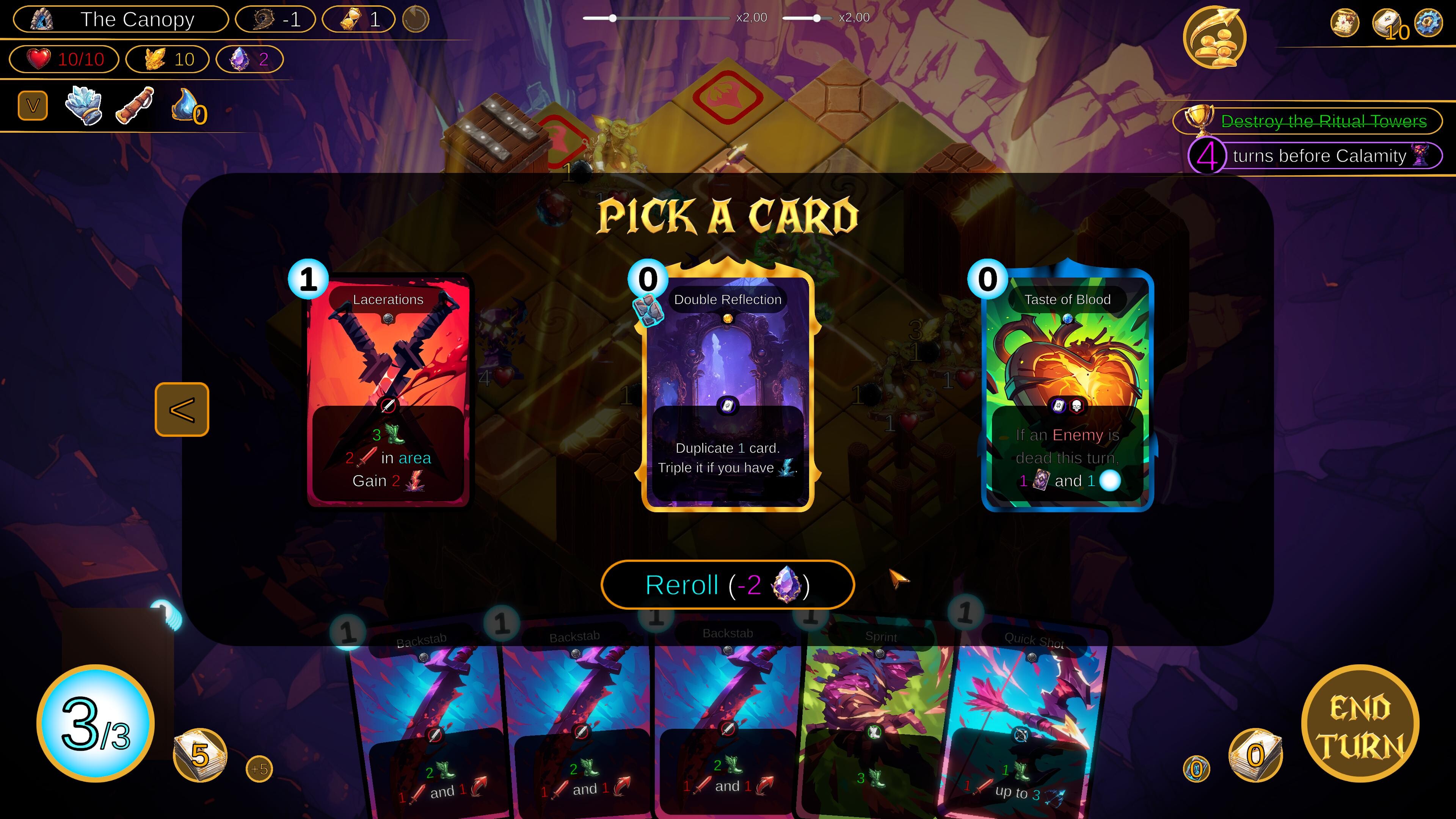 Cards of the Abyss screenshot 2