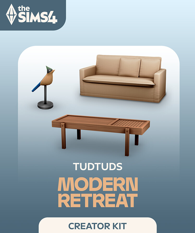 The Sims™ 4 Modern Retreat Kit