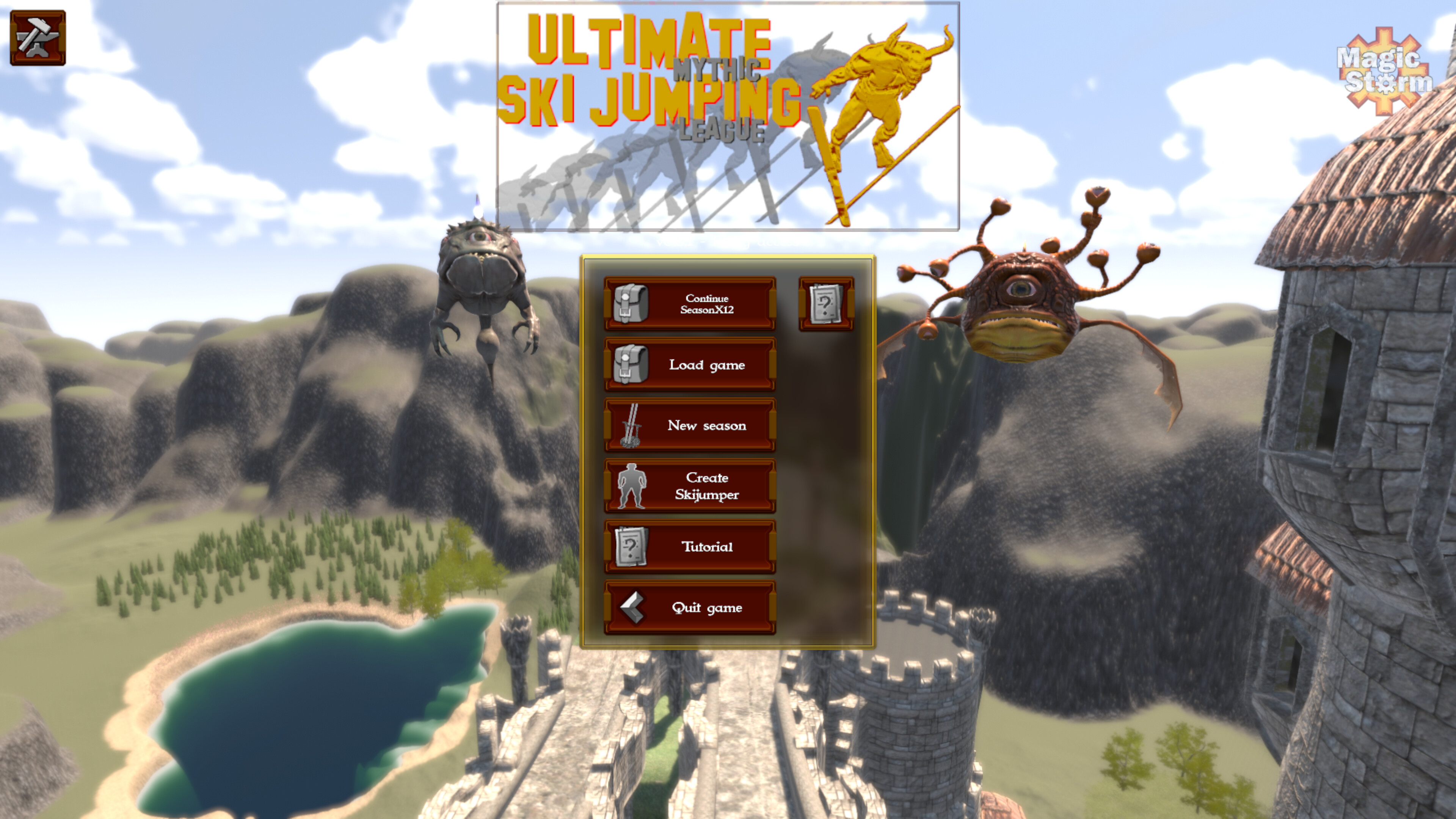 Ultimate Mythic Ski Jumping League trailer