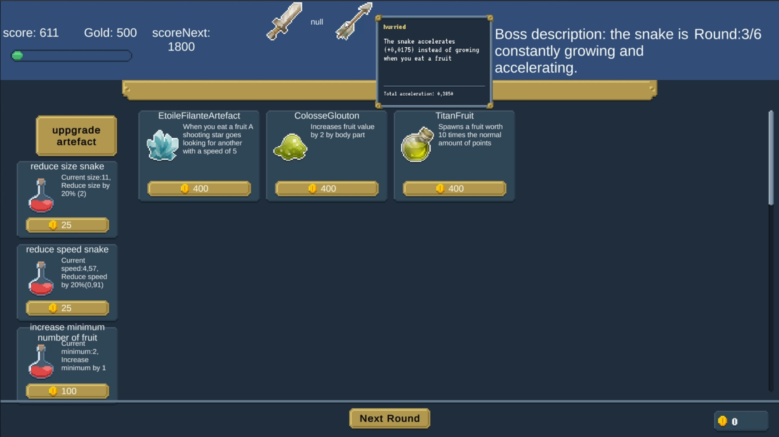 Snake rush screenshot 2