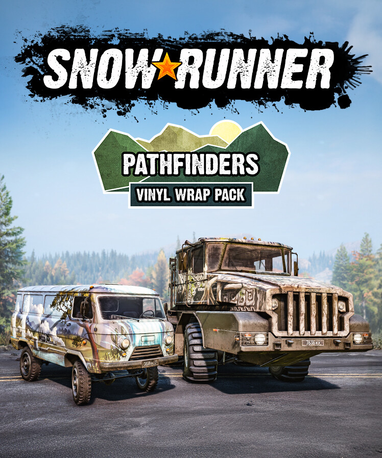 SnowRunner – Pathfinders Vinyl Wrap Pack