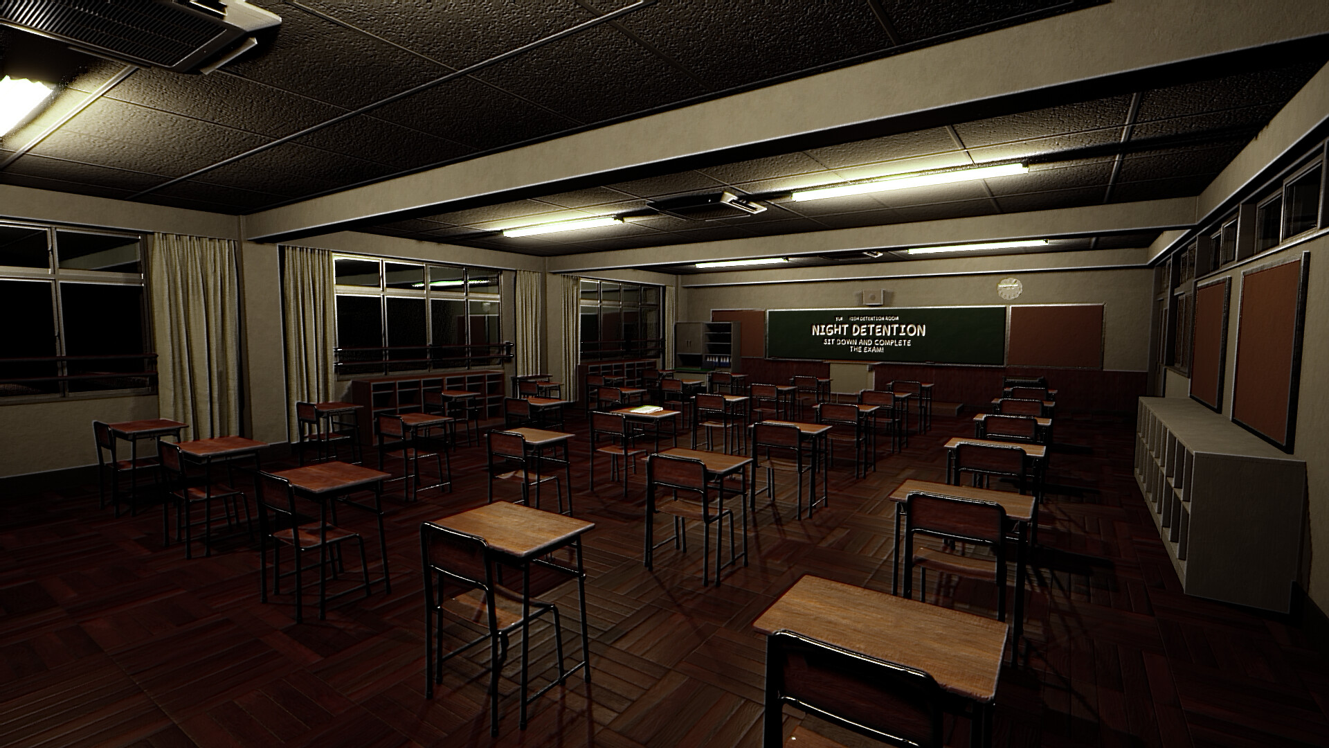 <Kobako> Night Detention | 夜の居残り screenshot 3
