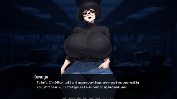 Dominated by: Yandere Goth Co-worker screenshot 2