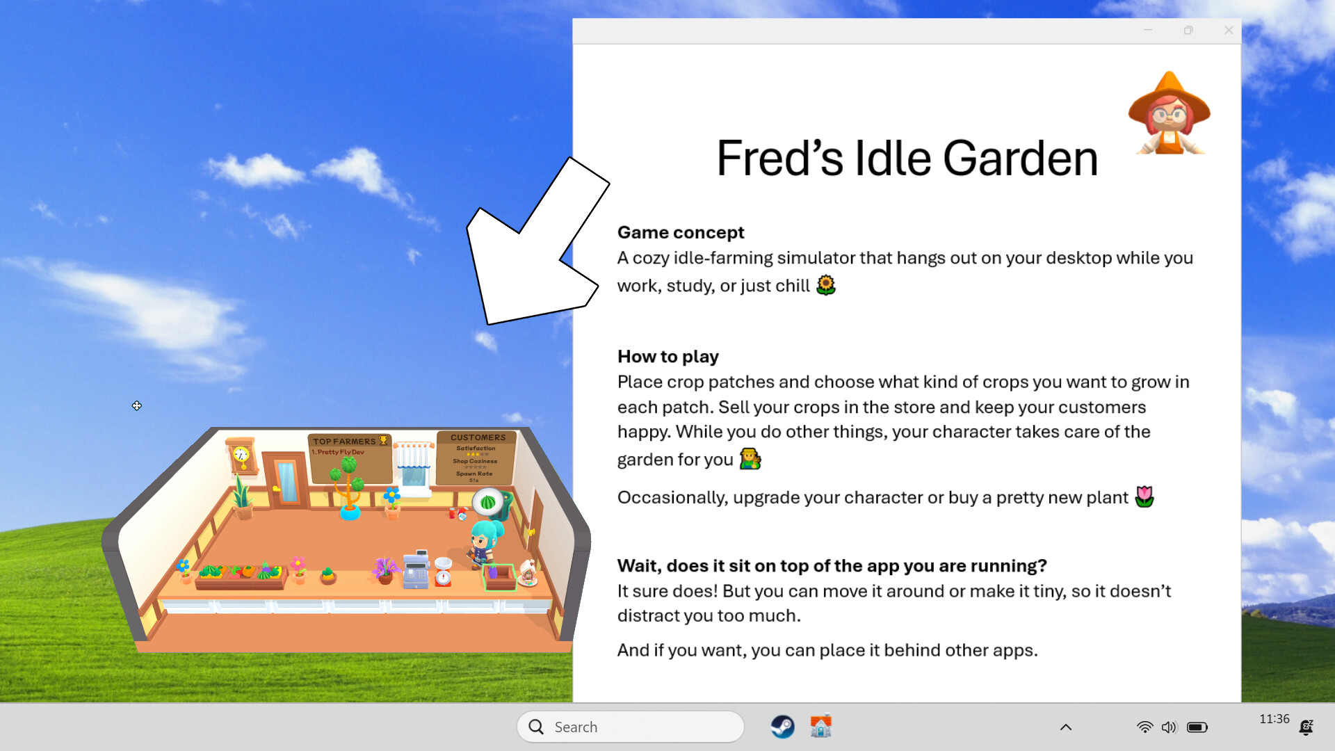 Fred's Idle Garden screenshot 2