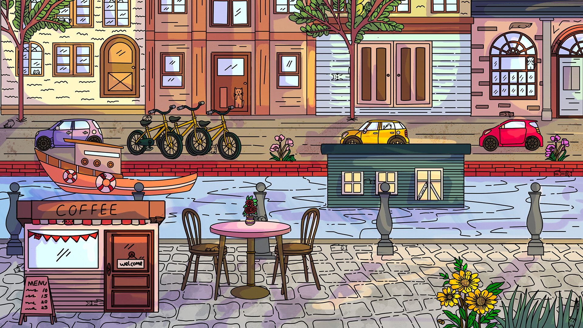 100 Amsterdam Cats trailer