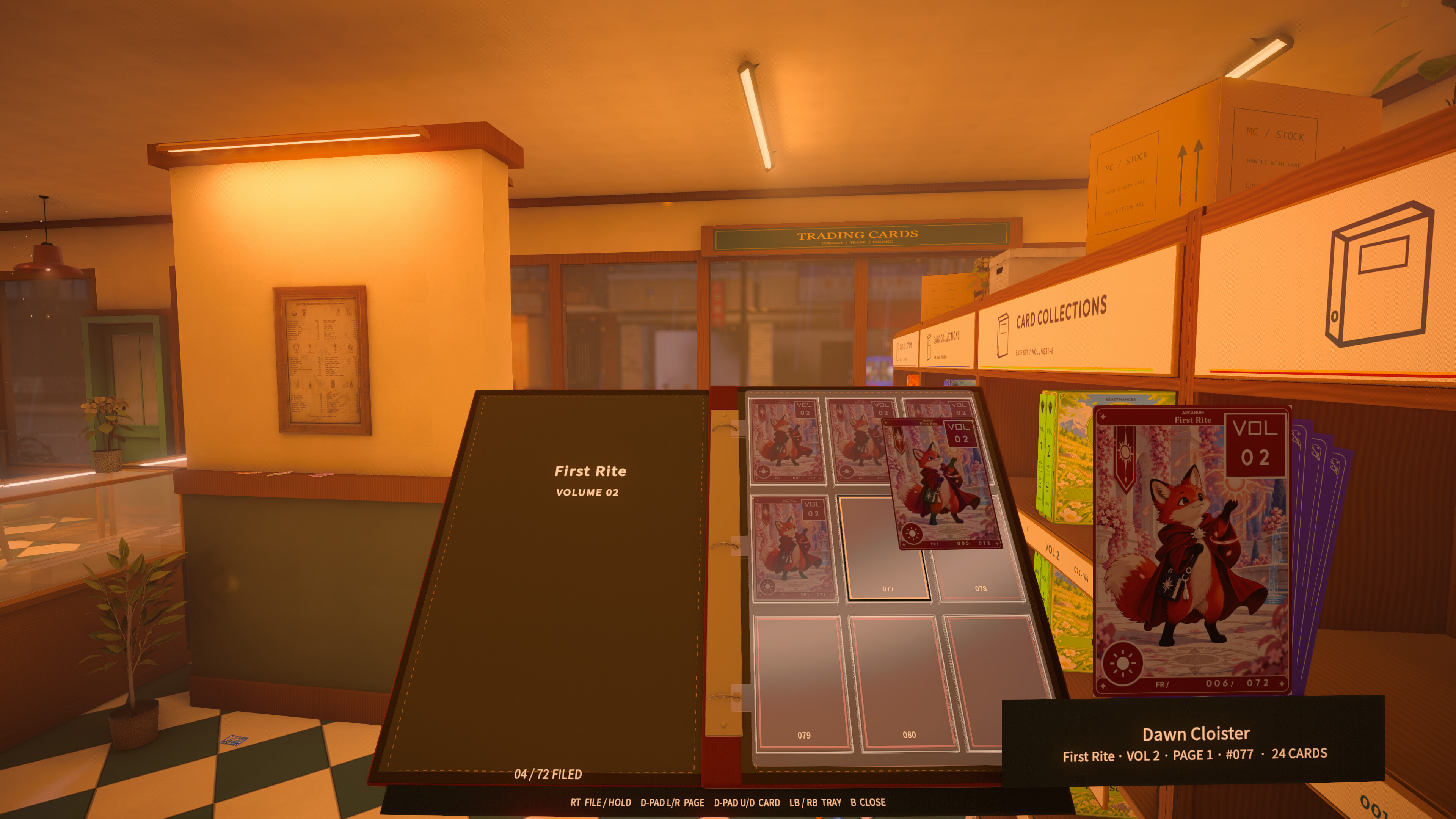 Card Shop: Tidy Up the Trading Cards! screenshot 2