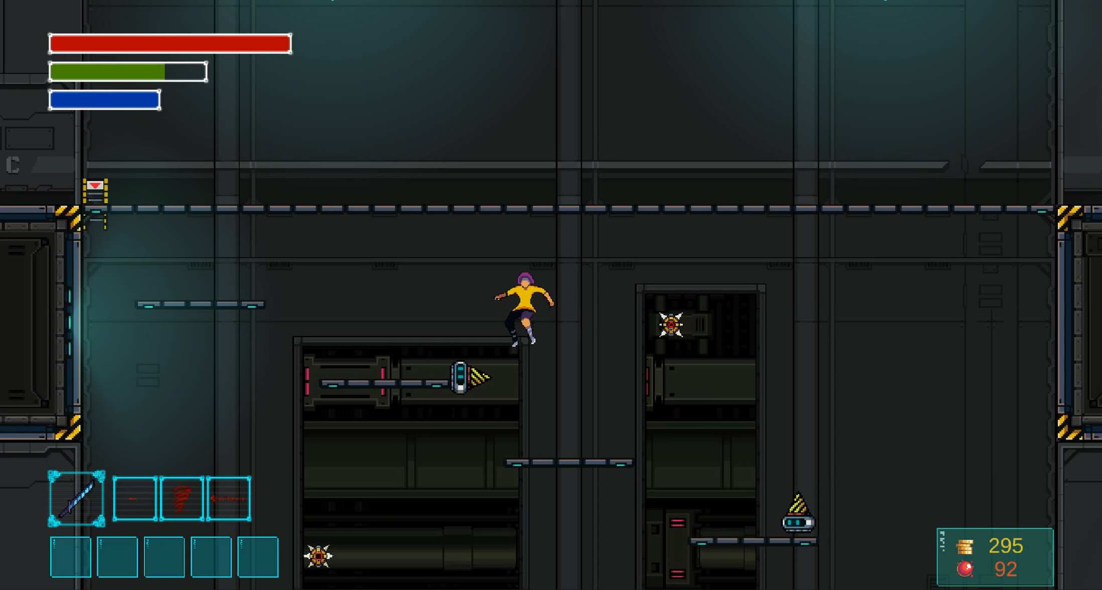 Cyan Breach screenshot 1