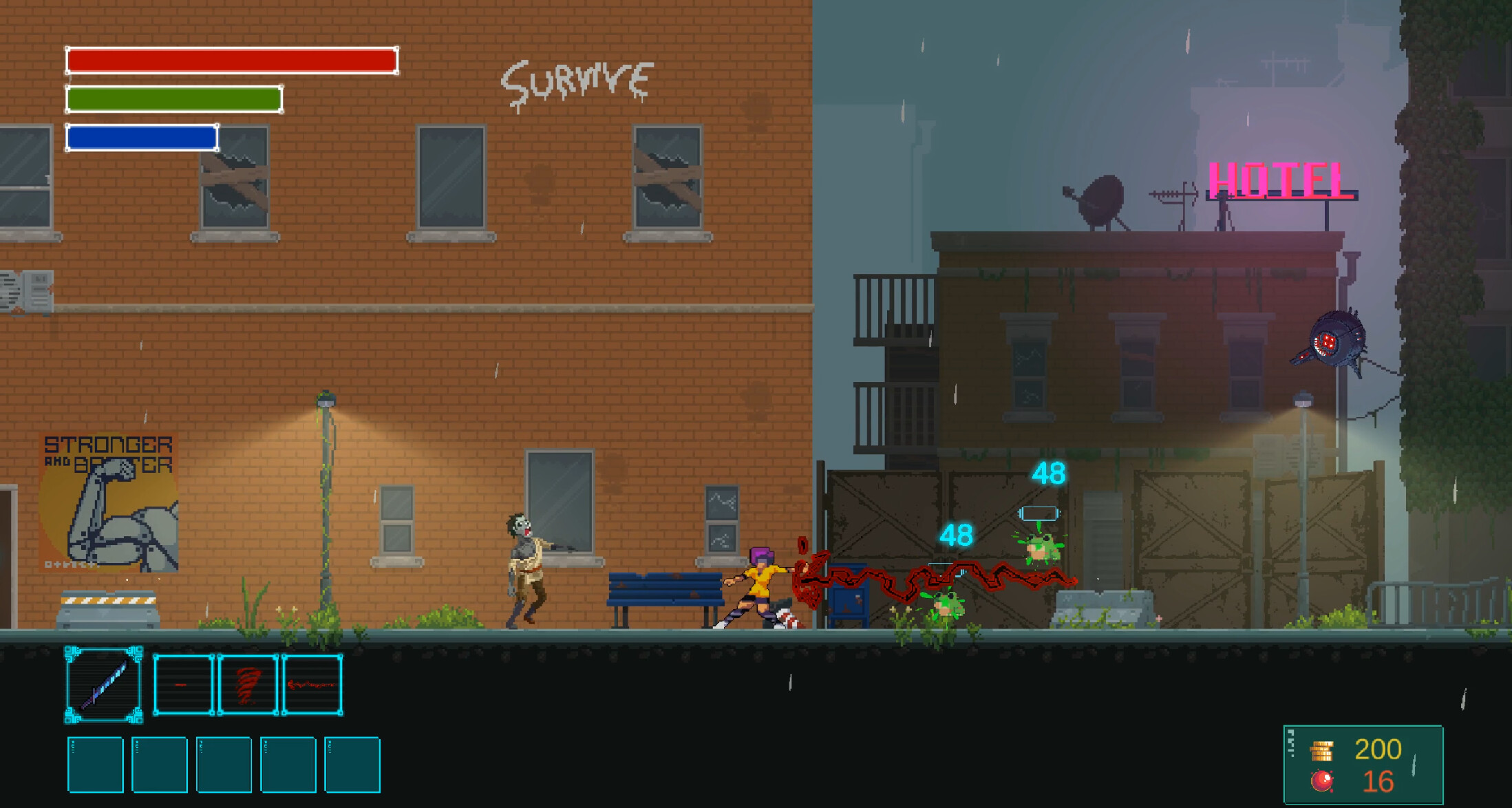 Cyan Breach screenshot 3