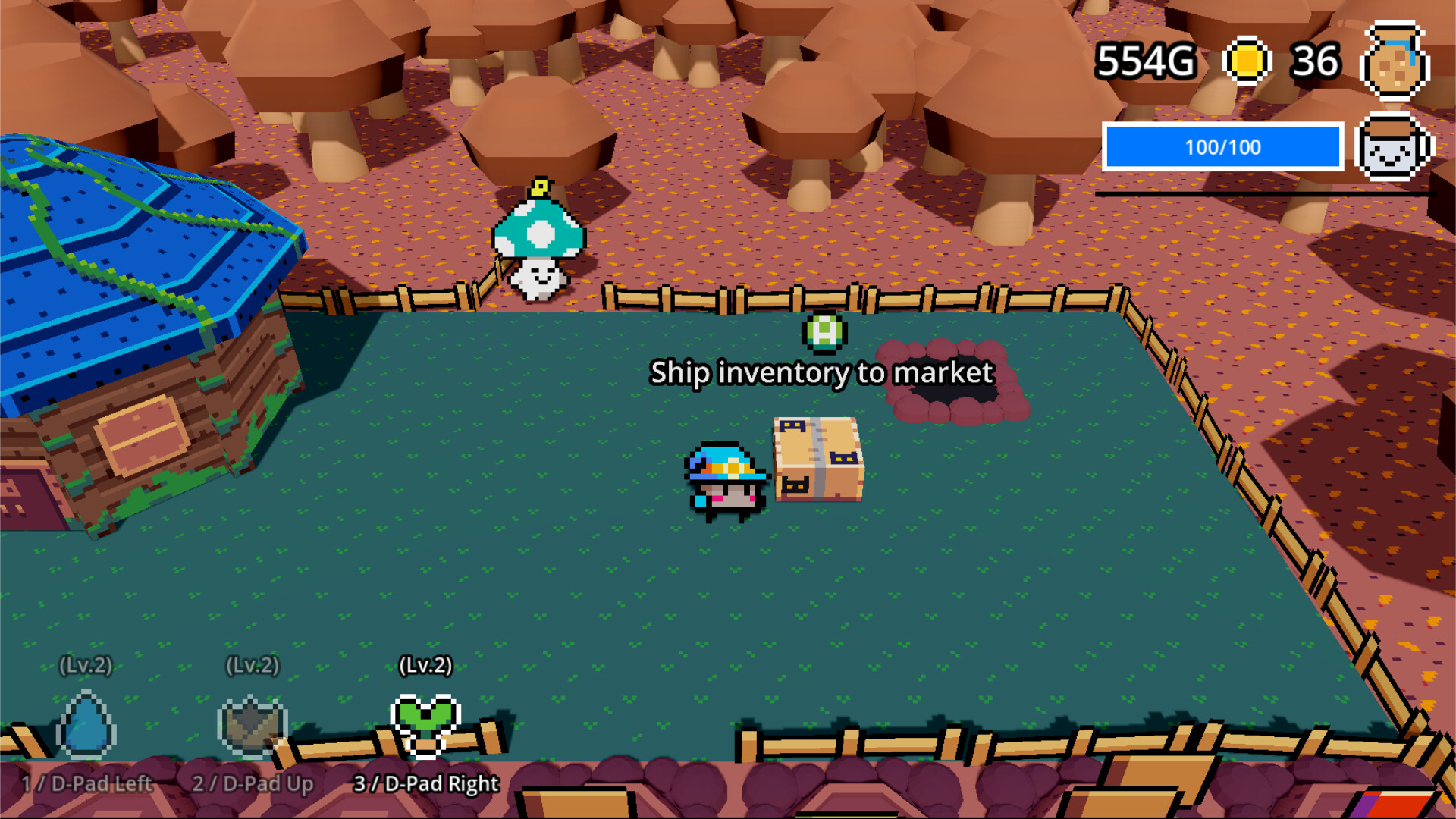 The Smol Mushroomancer screenshot 2