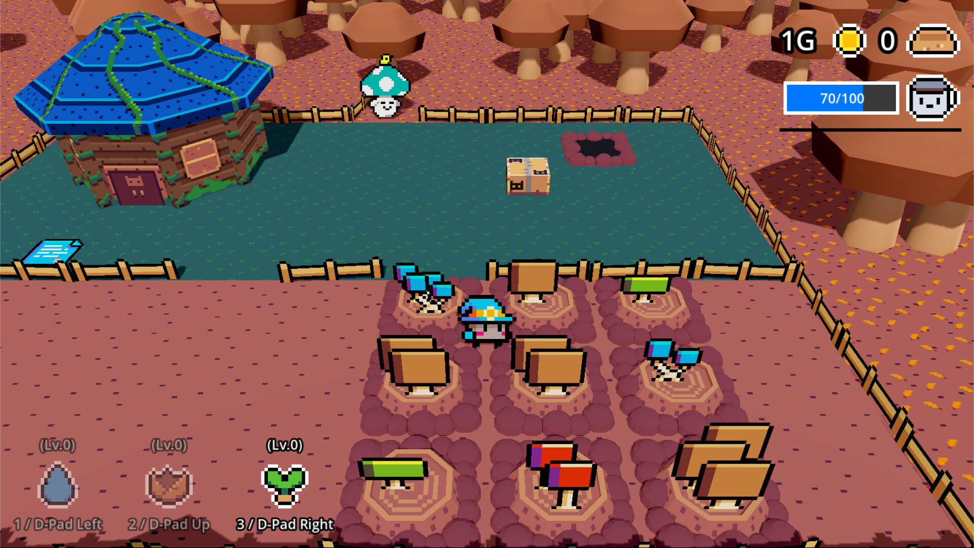 The Smol Mushroomancer screenshot 1